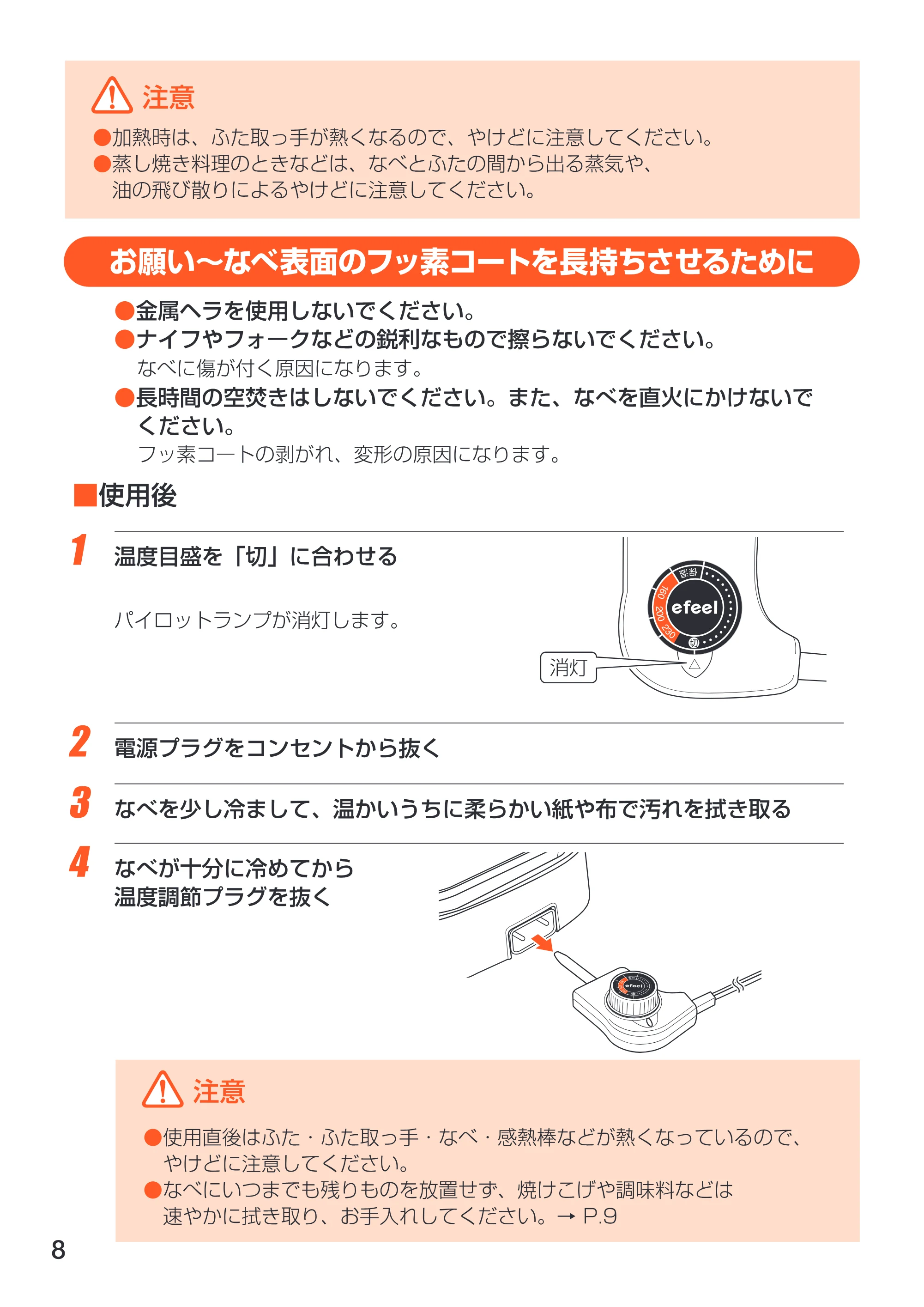 アイリスオーヤマ EGP-2020 取扱説明書 — 原本ページ — 8ページ