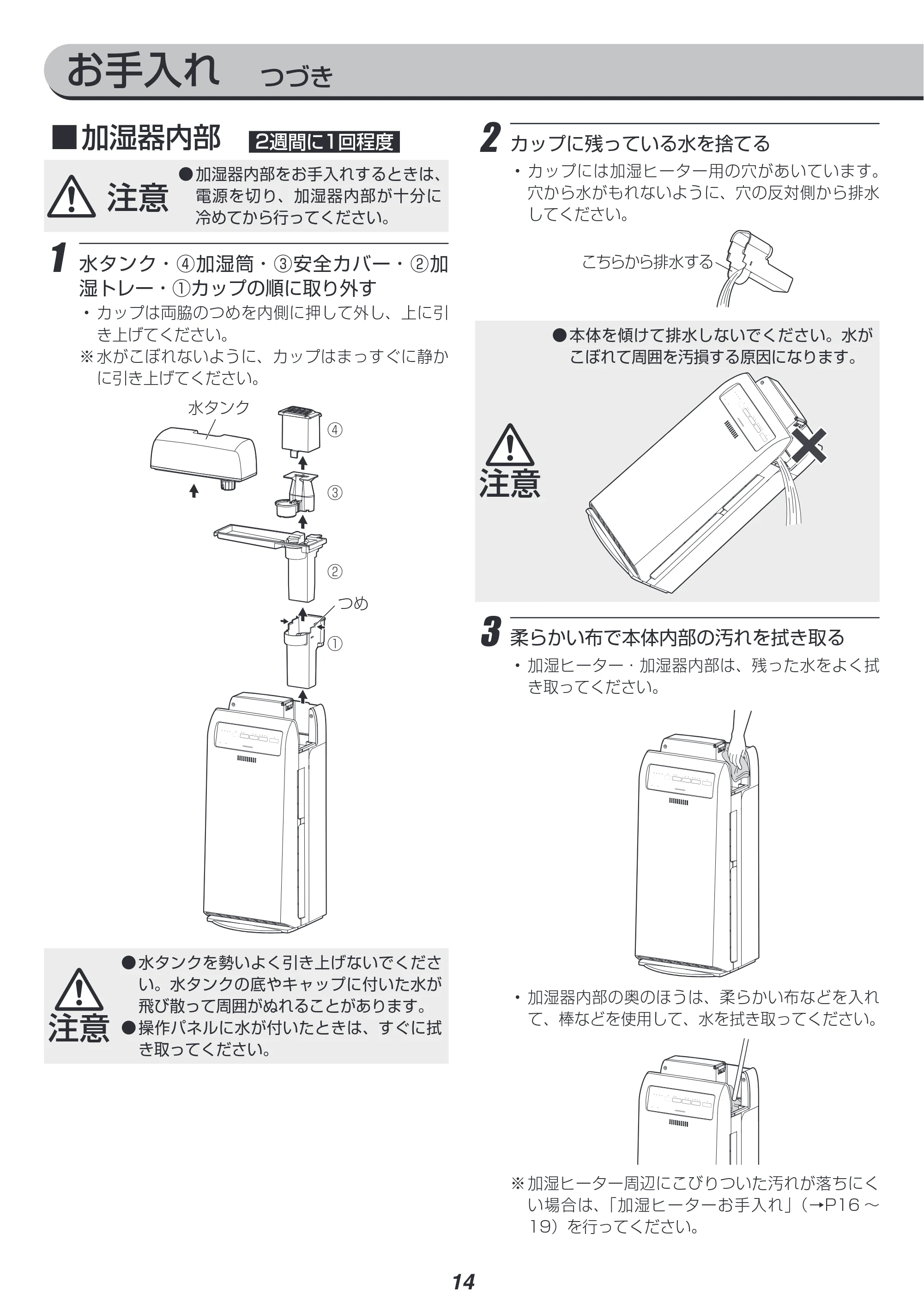 アイリスオーヤマ RHF-404 取扱説明書 — 原本ページ — 14ページ