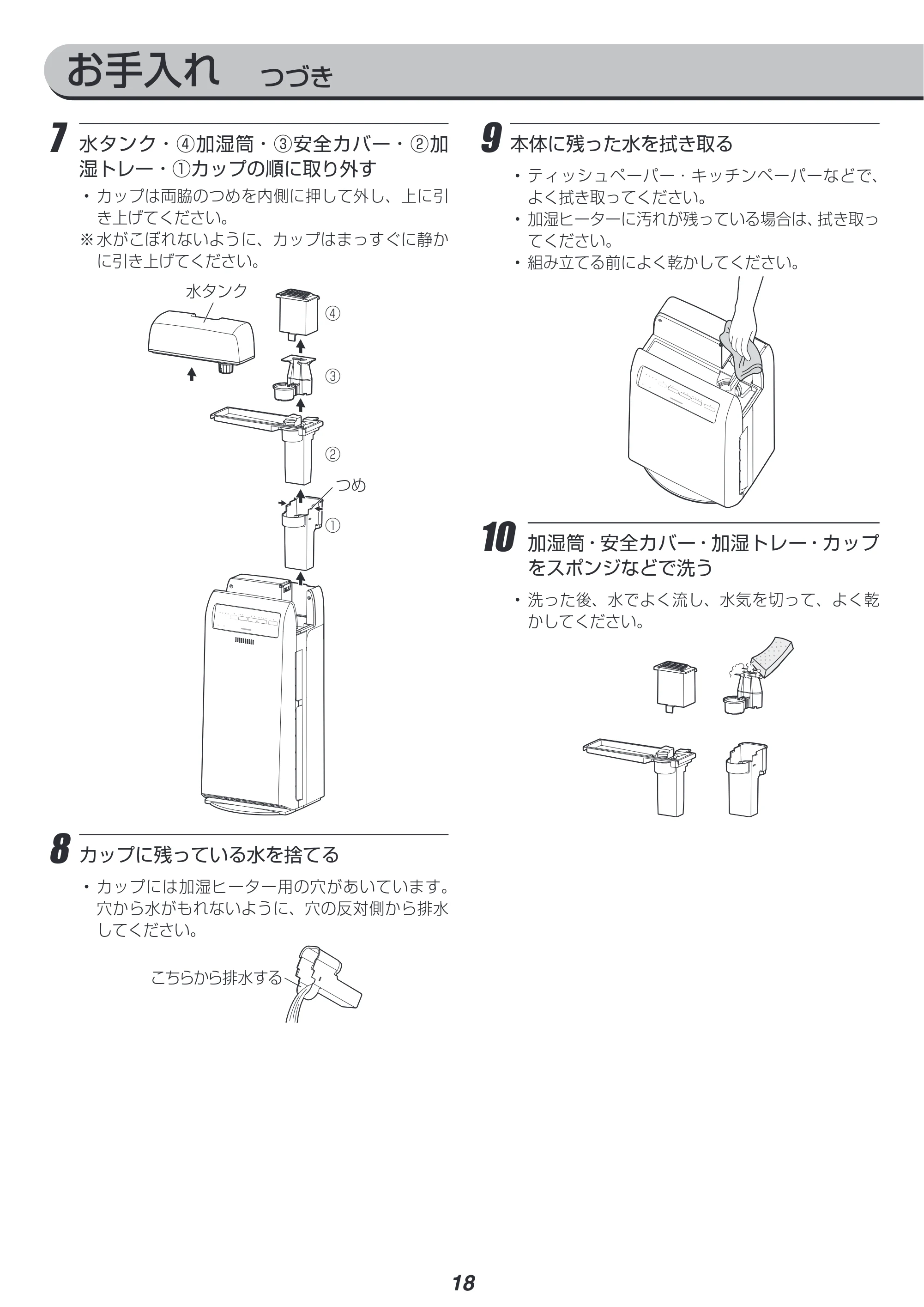 アイリスオーヤマ RHF-404 取扱説明書 — 原本ページ — 18ページ