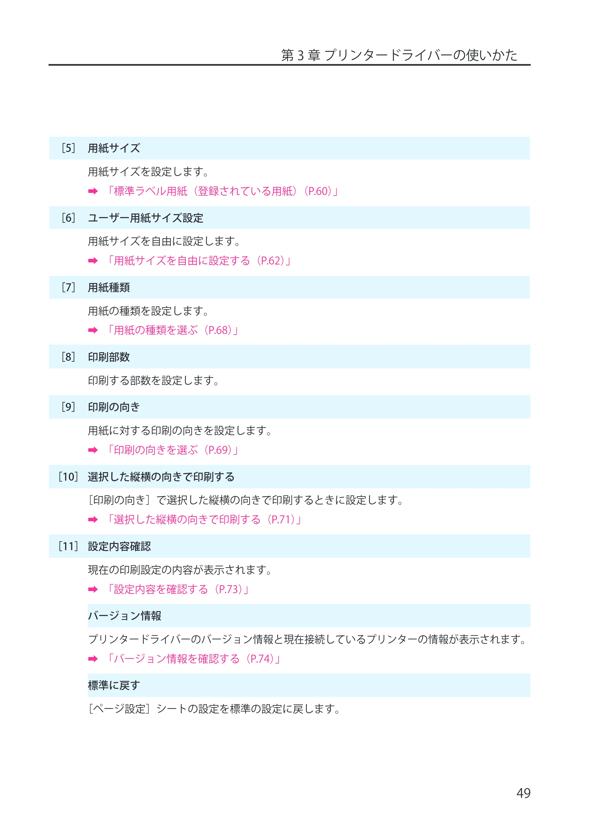 キヤノン LX-P5500/LX-D5500 LX-P5500／LX-D5500 （BJI-P512M用）ユーザーズガイド 2025年7月24日更新（PDF：15.4MB） — 原本ページ — 57ページ