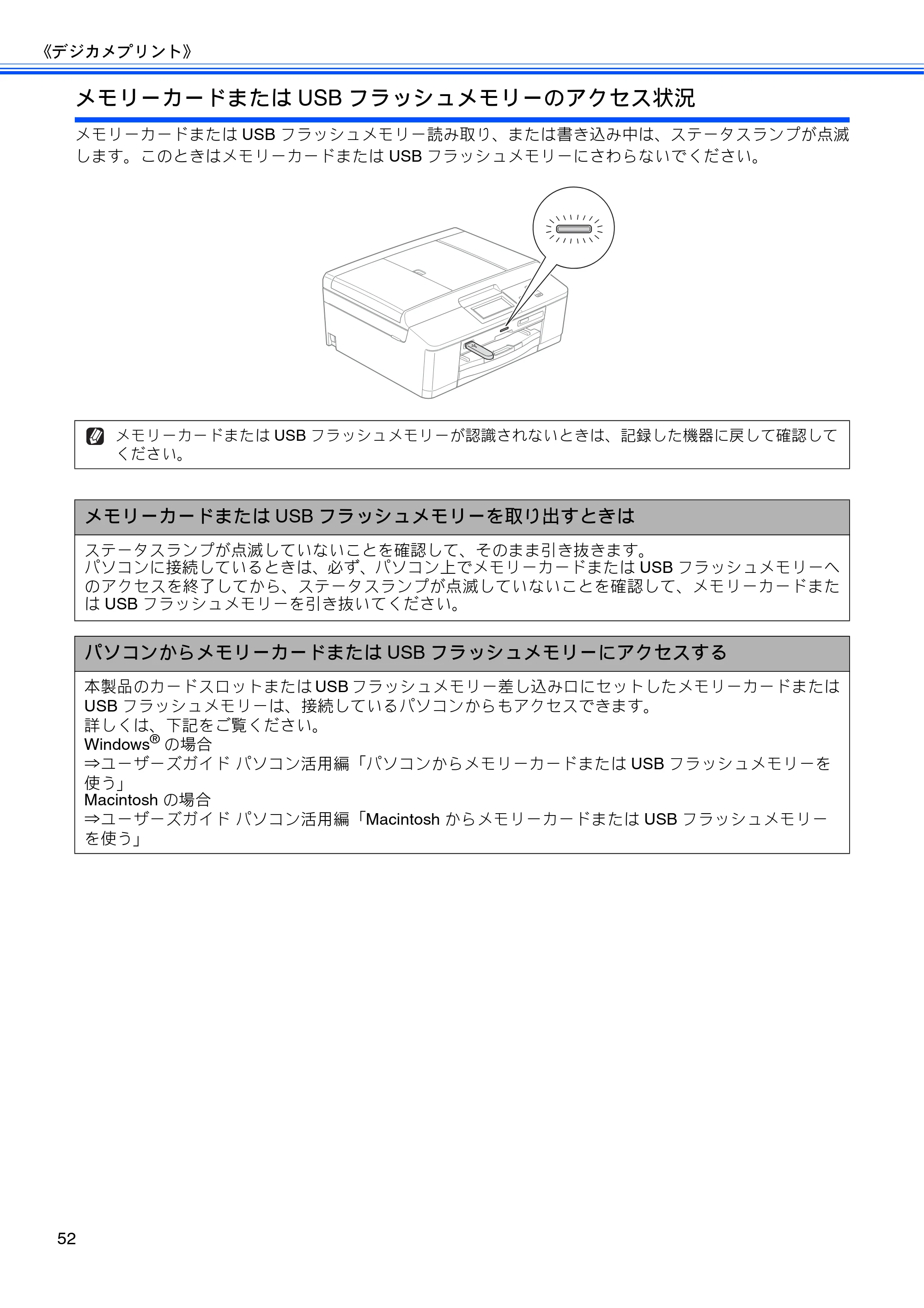 ブラザー DCP-J925N ユーザーズガイド ～基本編～ — 原本ページ — 54ページ