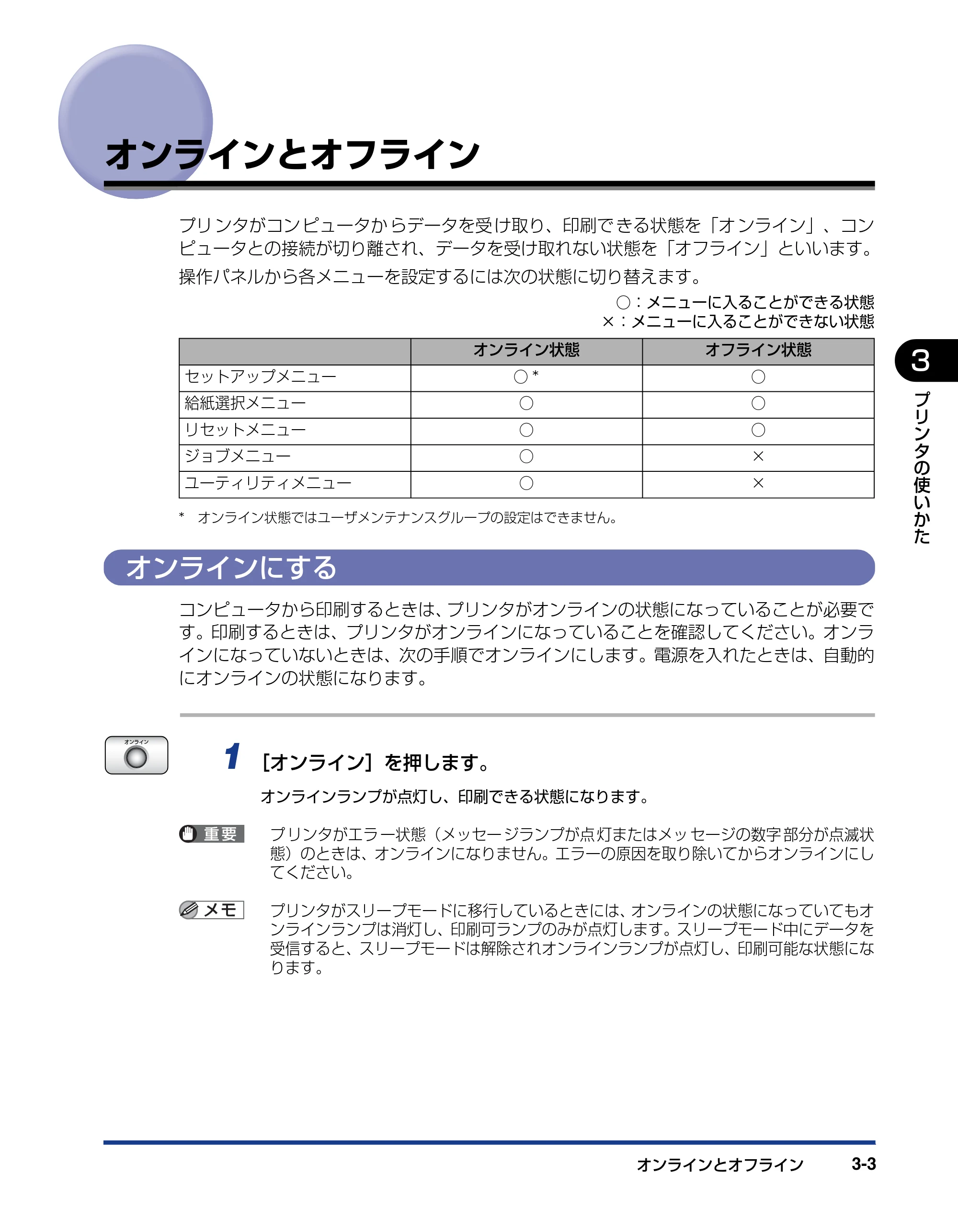 キヤノン LBP5910F/5910 ユーザーズガイド 2021年4月6日掲載(PDF:16.6MB) — オンラインとオフライン — 原本ページ — 121ページ