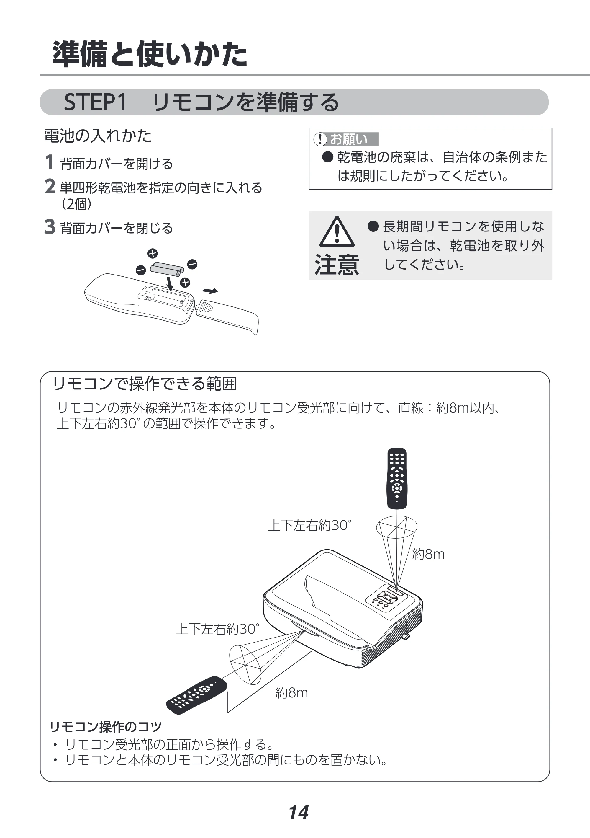 アイリスオーヤマ IP-AU450W 取扱説明書 — 原本ページ — 14ページ