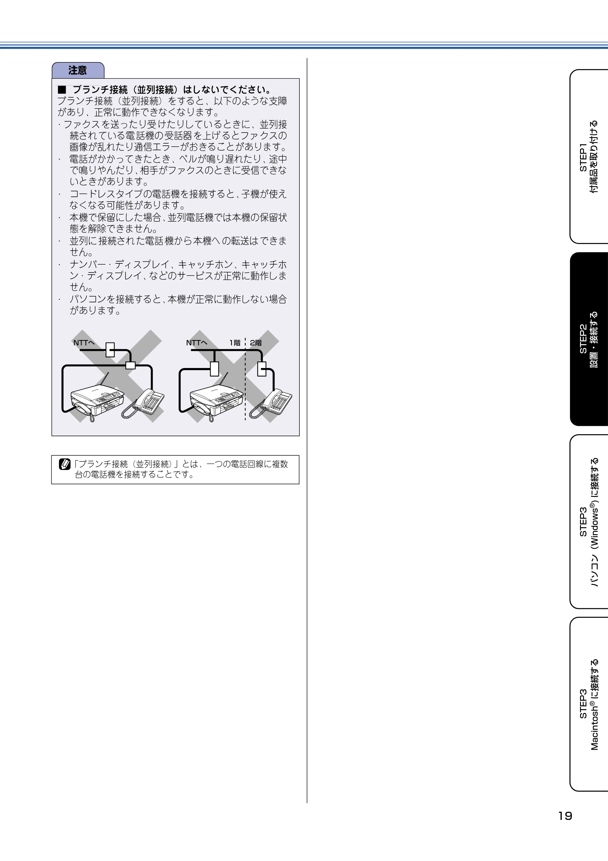 ブラザー MFC-615CL かんたん設置ガイド — 原本ページ — 20ページ