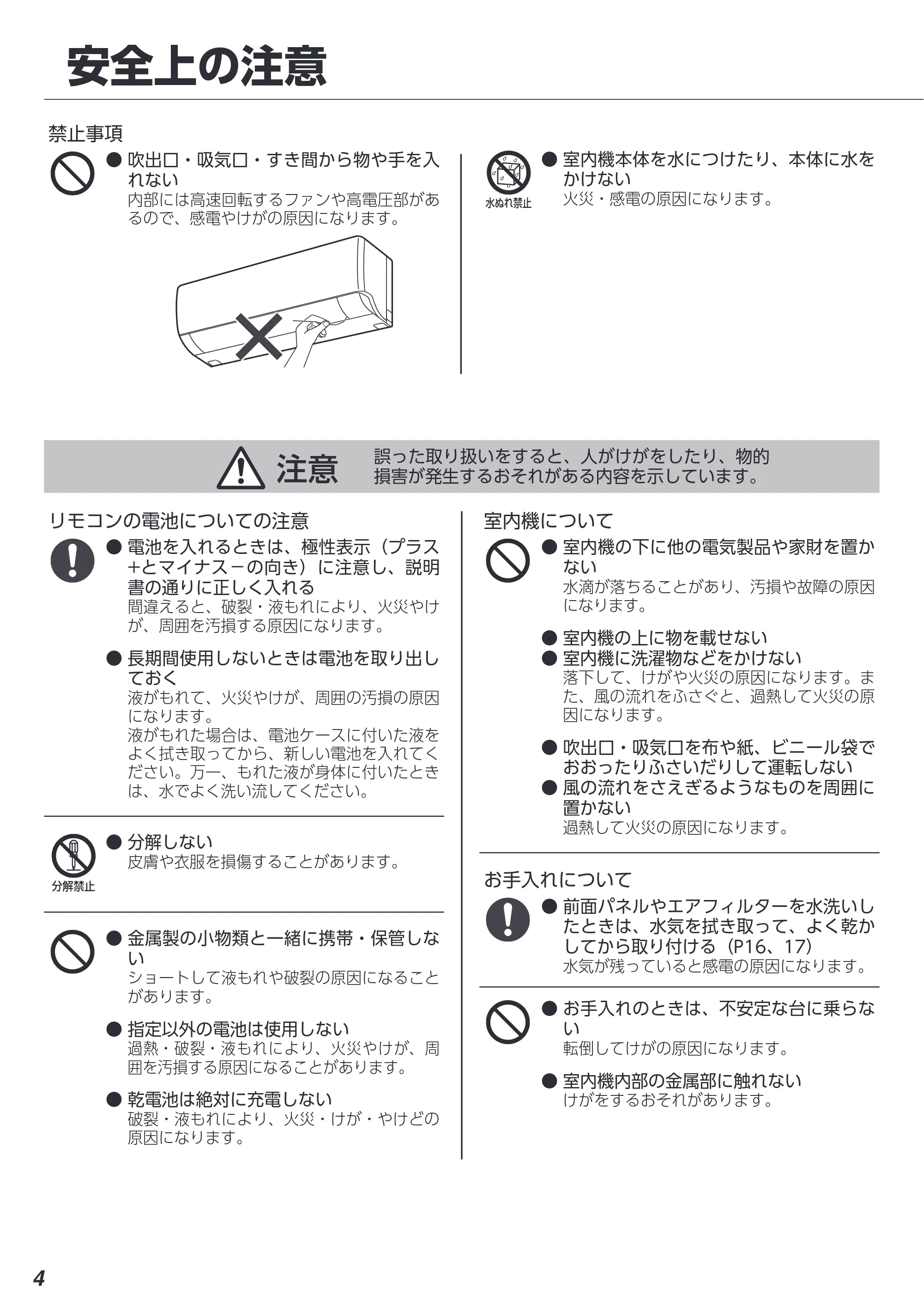 アイリスオーヤマ IHF-3606G 取扱説明書 — 原本ページ — 4ページ