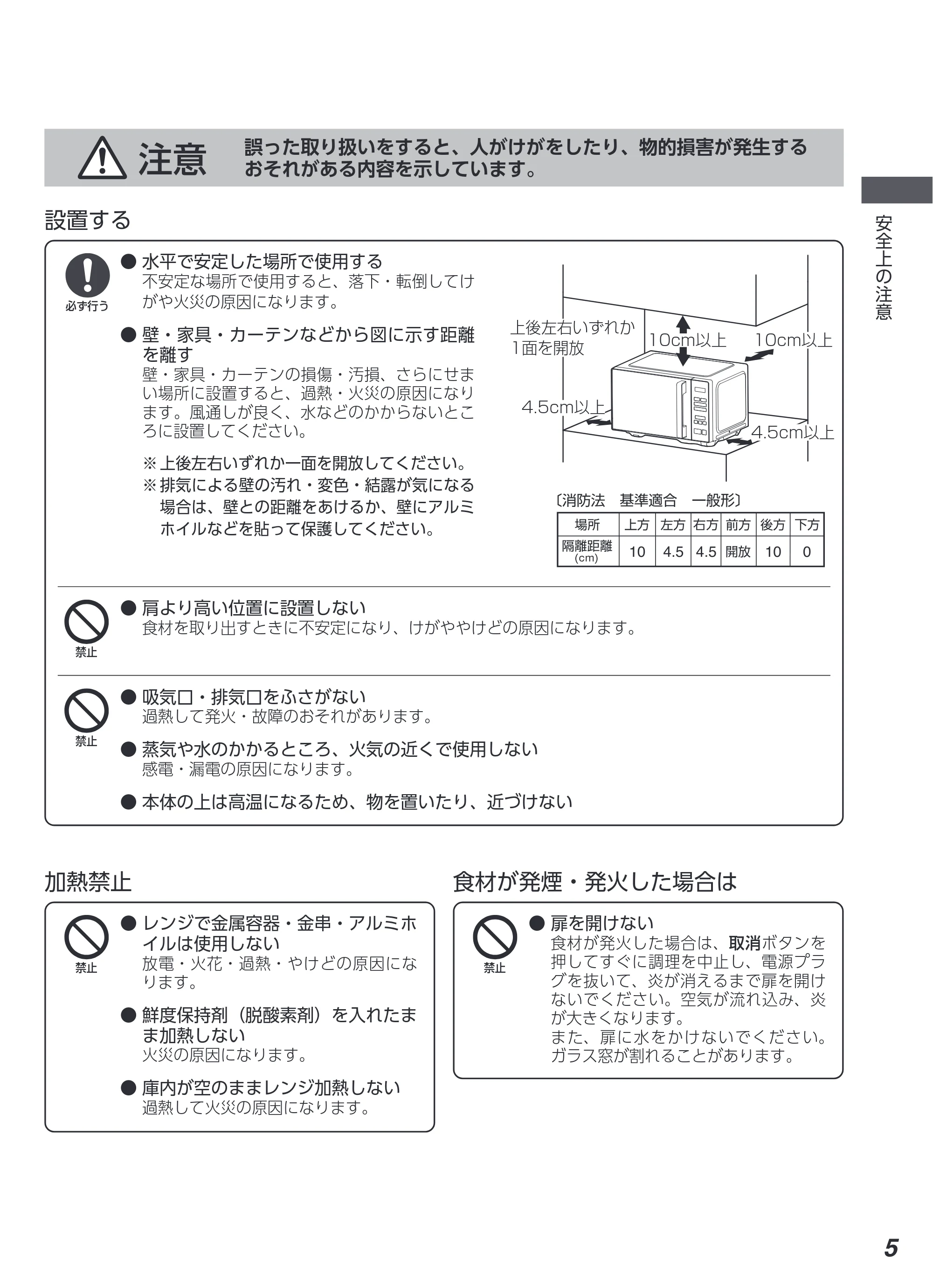 アイリスオーヤマ IMB-F2001 取扱説明書 — 原本ページ — 5ページ