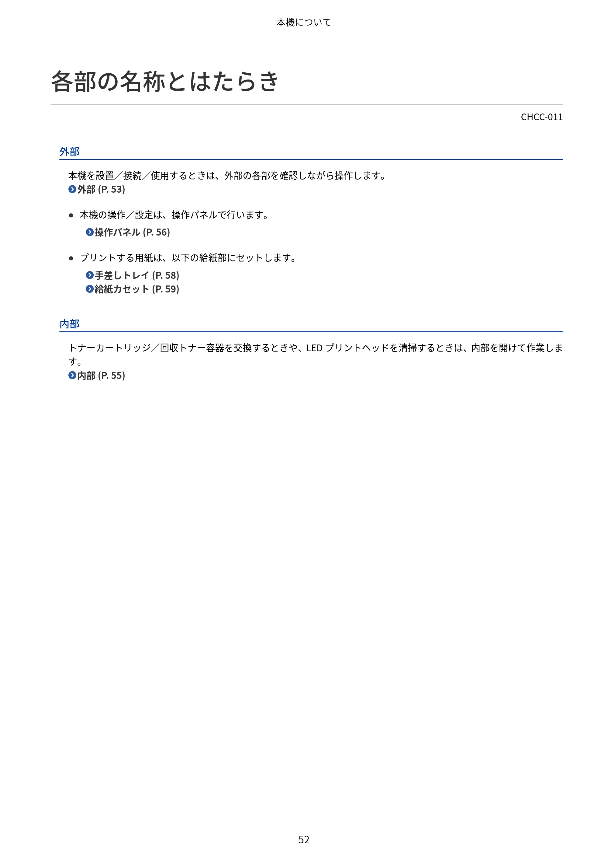 キヤノン Satera 971Ci ユーザーズガイド 2025年10月30日掲載（15.9 MB） — 各部の名称とはたらき — 原本ページ — 65ページ