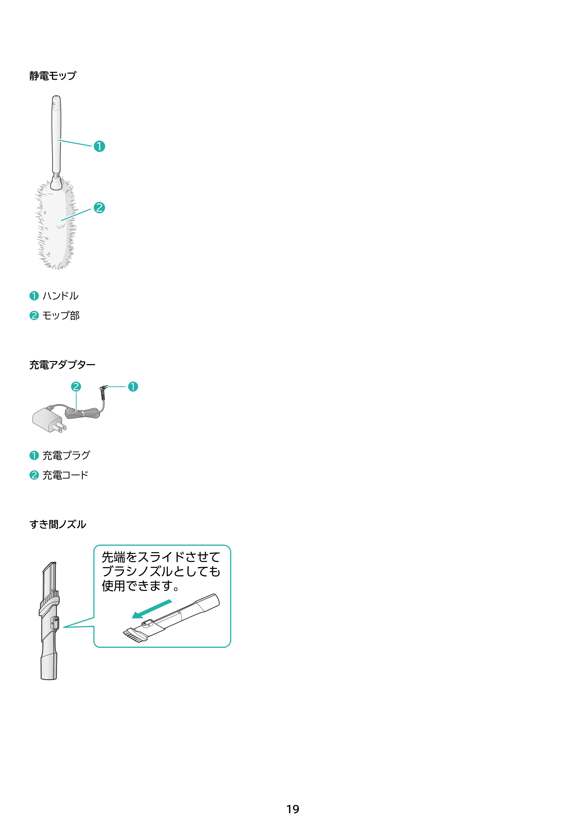 アイリスオーヤマ SBD-202P 取扱説明書 — 原本ページ — 19ページ