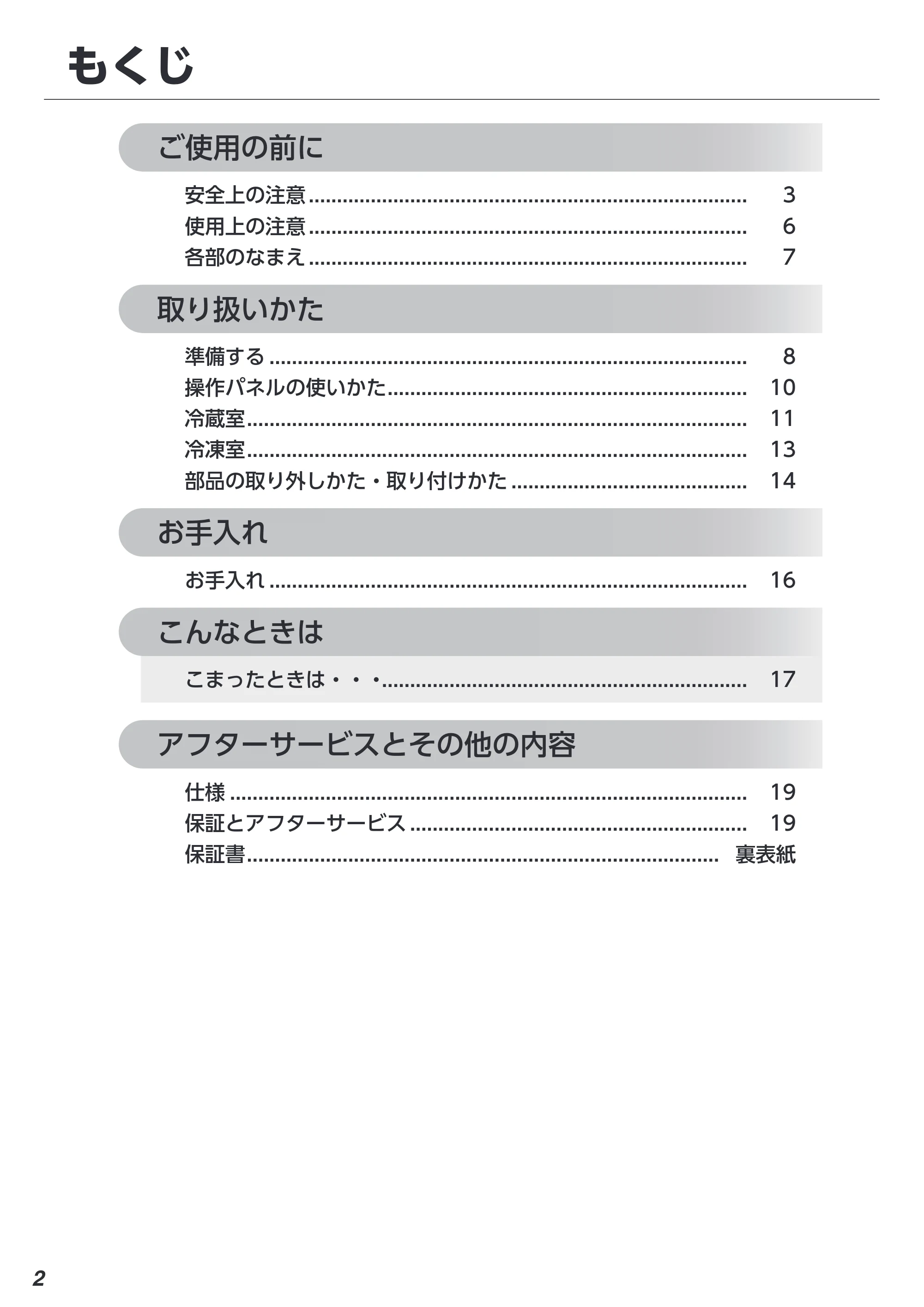アイリスオーヤマ IRSN-32B 取扱説明書 — 原本ページ — 2ページ