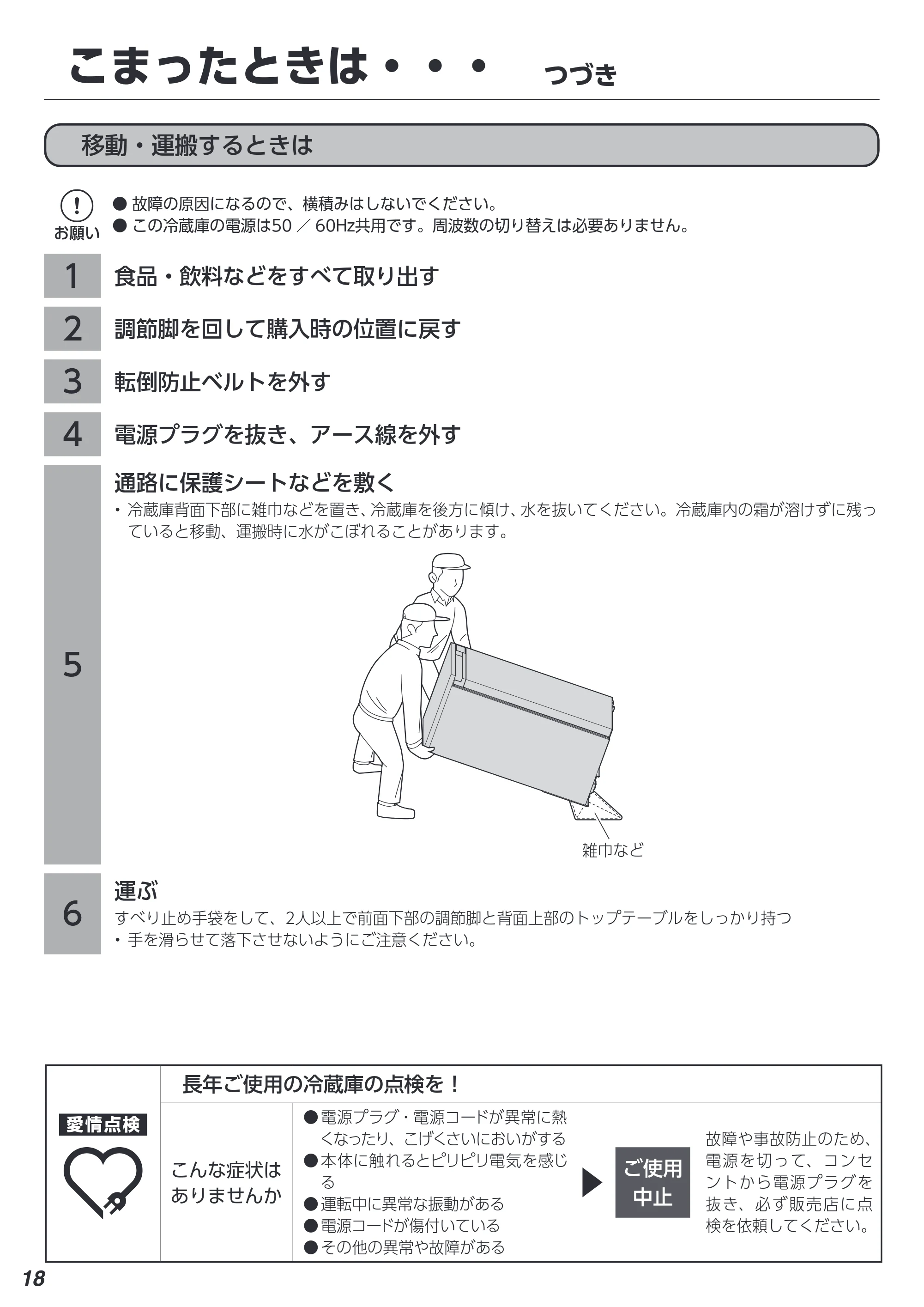 アイリスオーヤマ IRSN-7A 取扱説明書 — 原本ページ — 18ページ