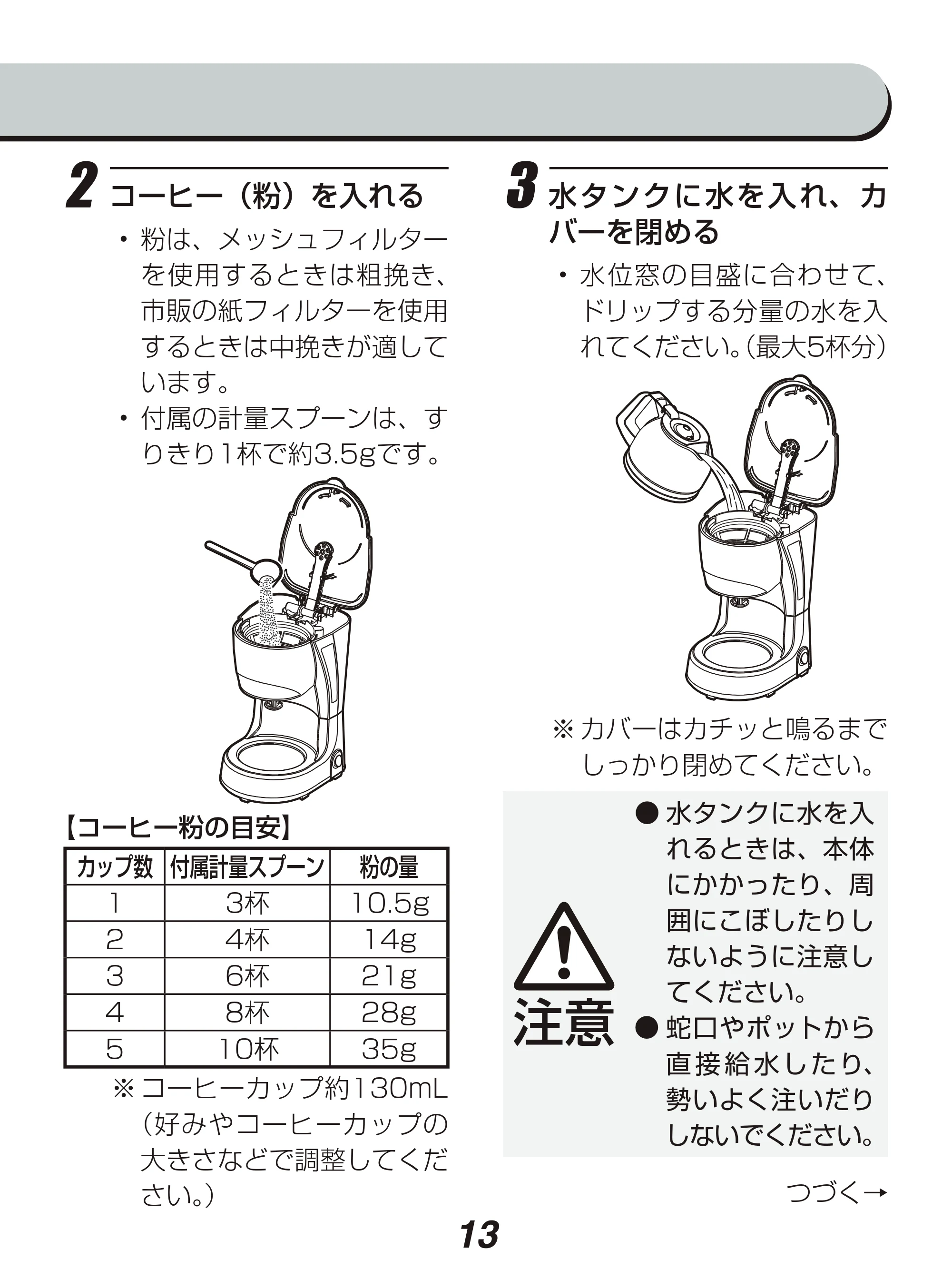 アイリスオーヤマ CMK-652 取扱説明書 — 原本ページ — 13ページ