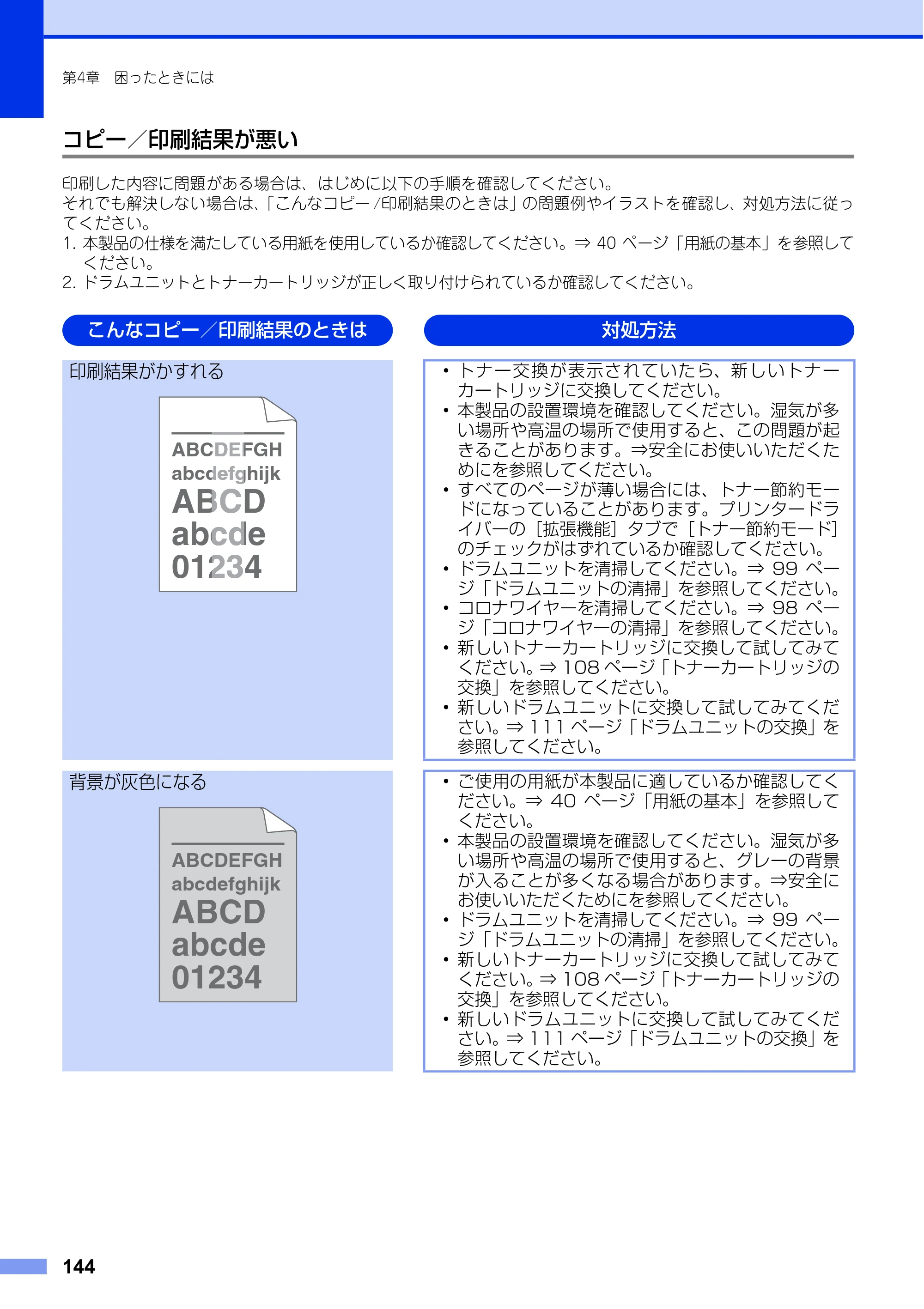 ブラザー MFC-L6900DW / MFC-L5755DW ユーザーズガイド ～基本編～ — 原本ページ — 144ページ