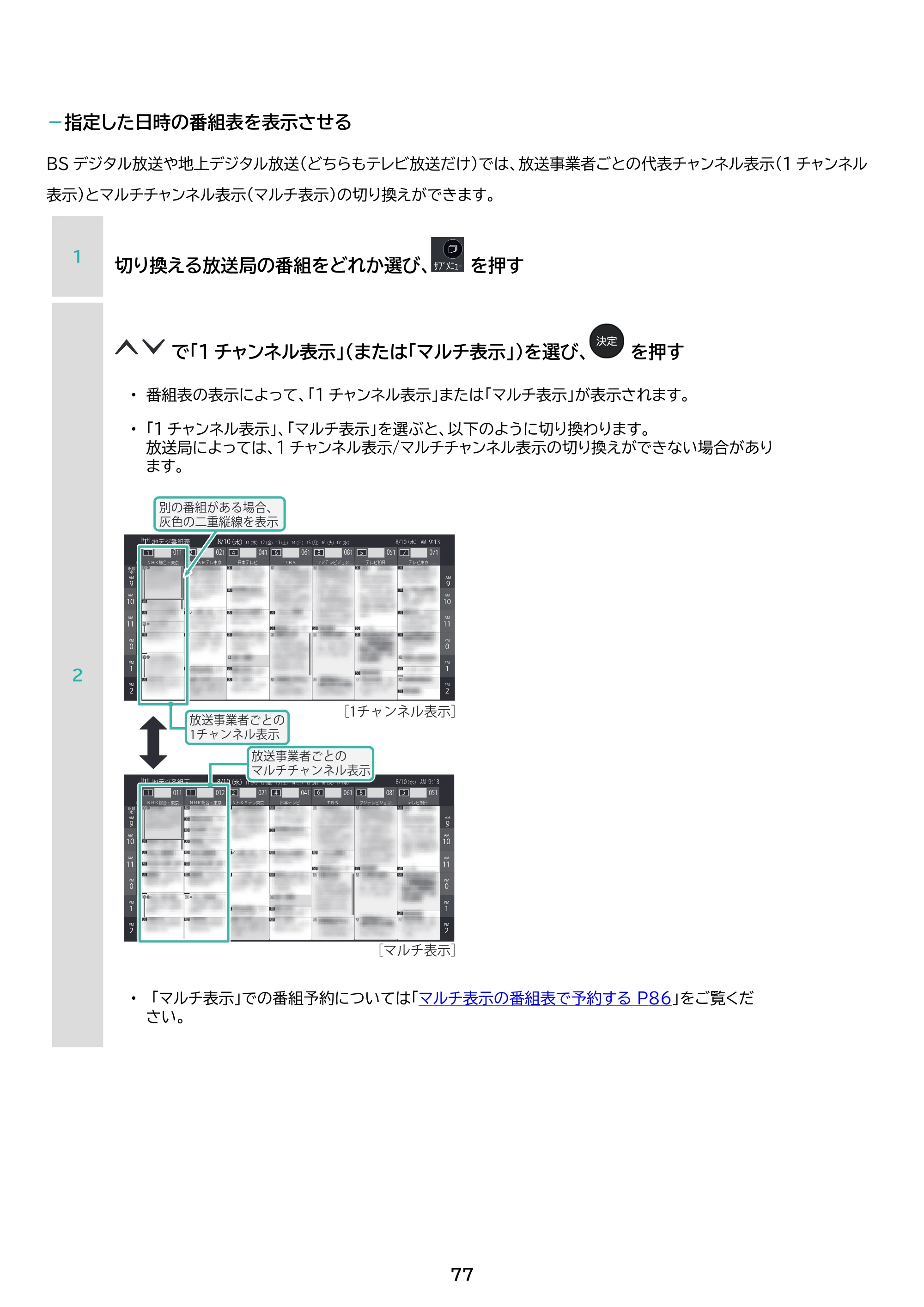 アイリスオーヤマ LT-24WSX-F1 取扱説明書 — 原本ページ — 77ページ