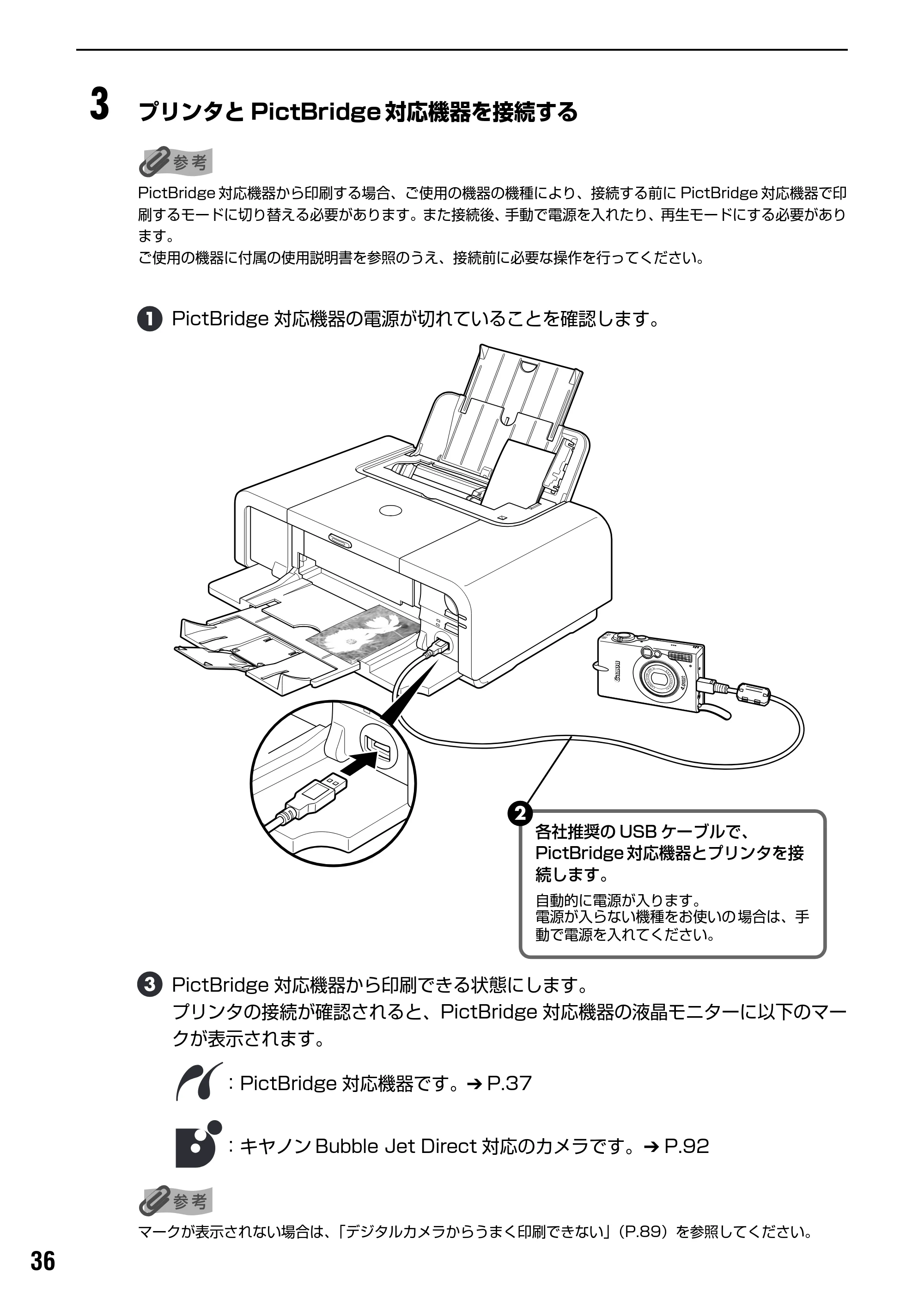 キヤノン PIXUS iP7500 基本操作ガイド （PDF形式／18.25Mバイト） — 原本ページ — 38ページ
