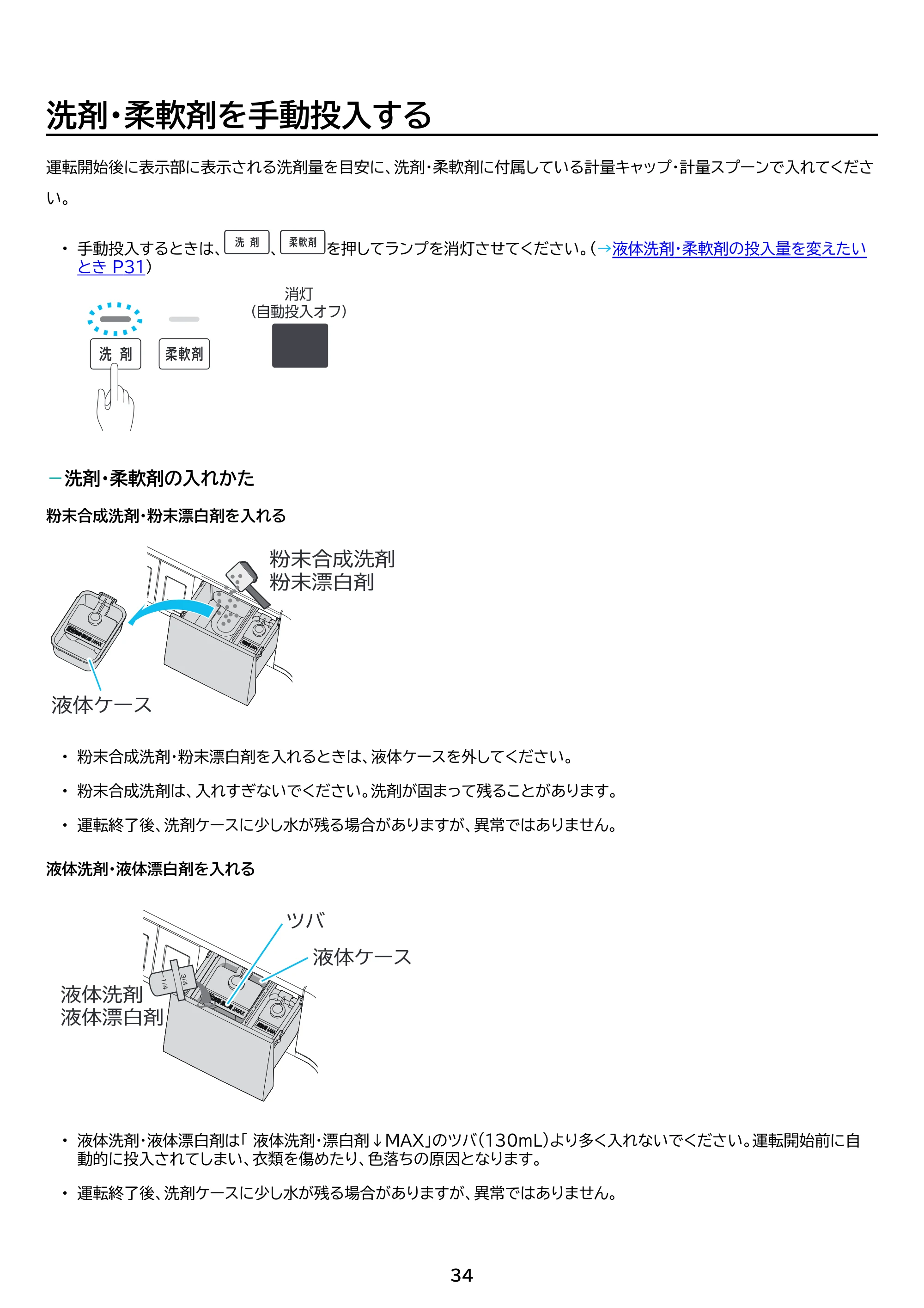 アイリスオーヤマ ITW-F803H 取扱説明書 — 原本ページ — 34ページ