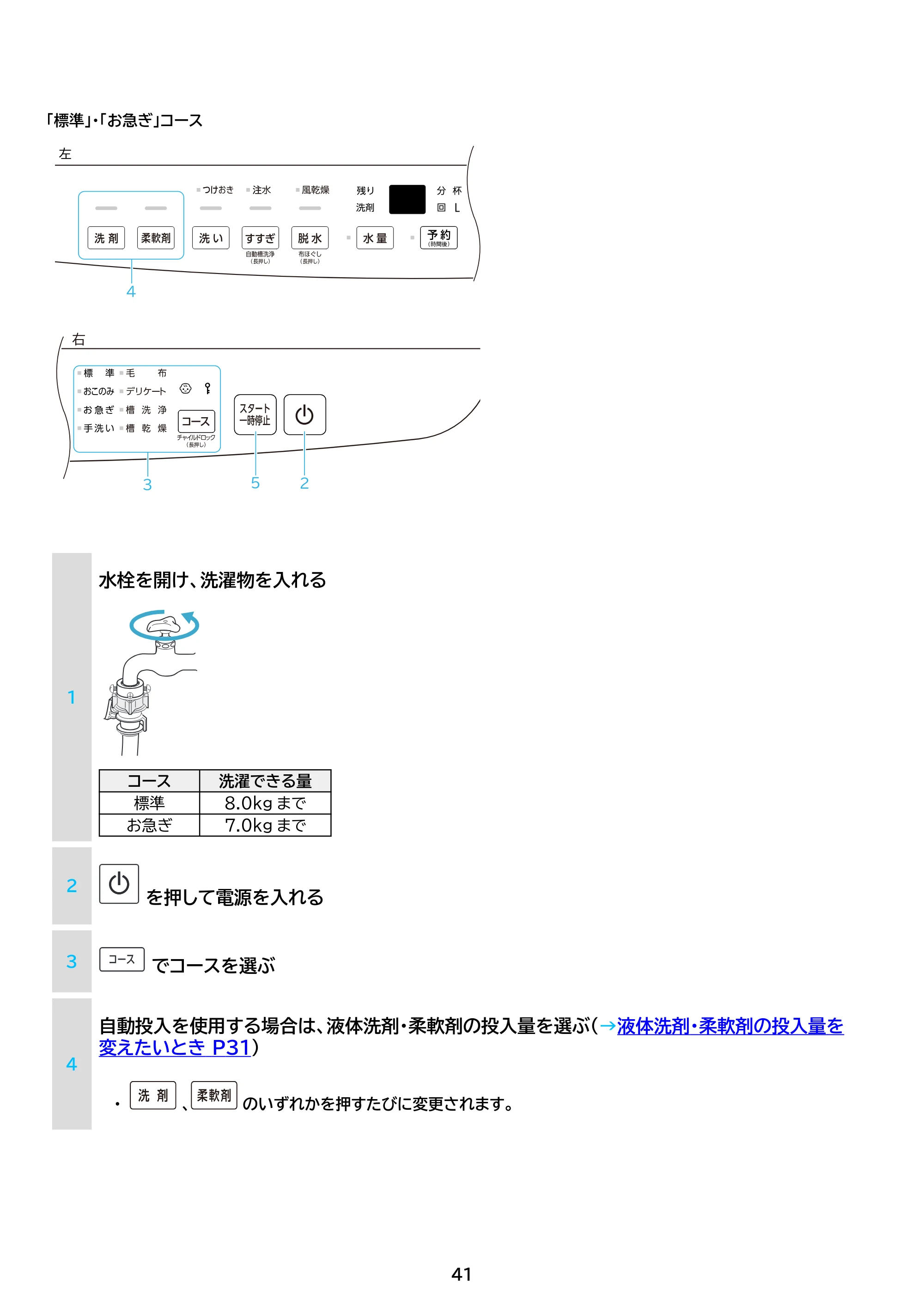 アイリスオーヤマ ITW-F803H 取扱説明書 — 原本ページ — 41ページ