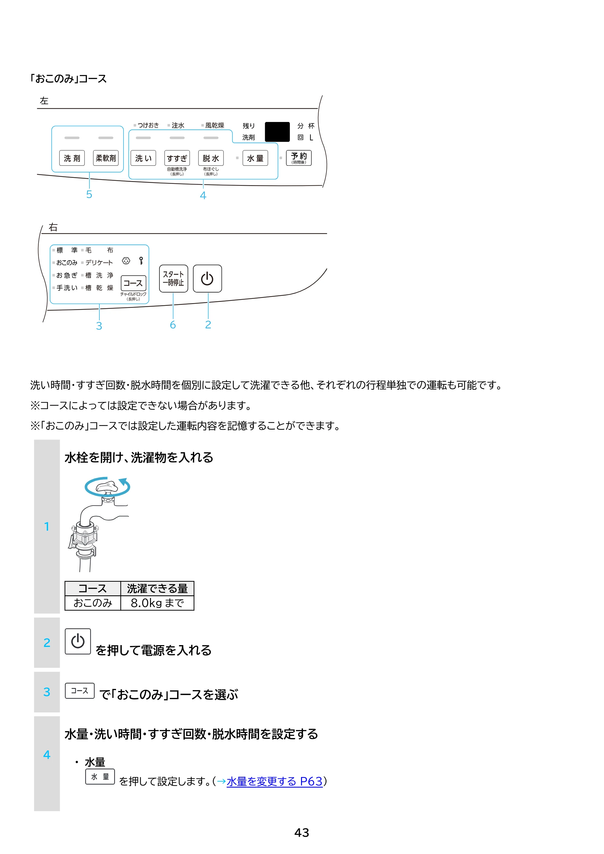 アイリスオーヤマ ITW-F803H 取扱説明書 — 原本ページ — 43ページ