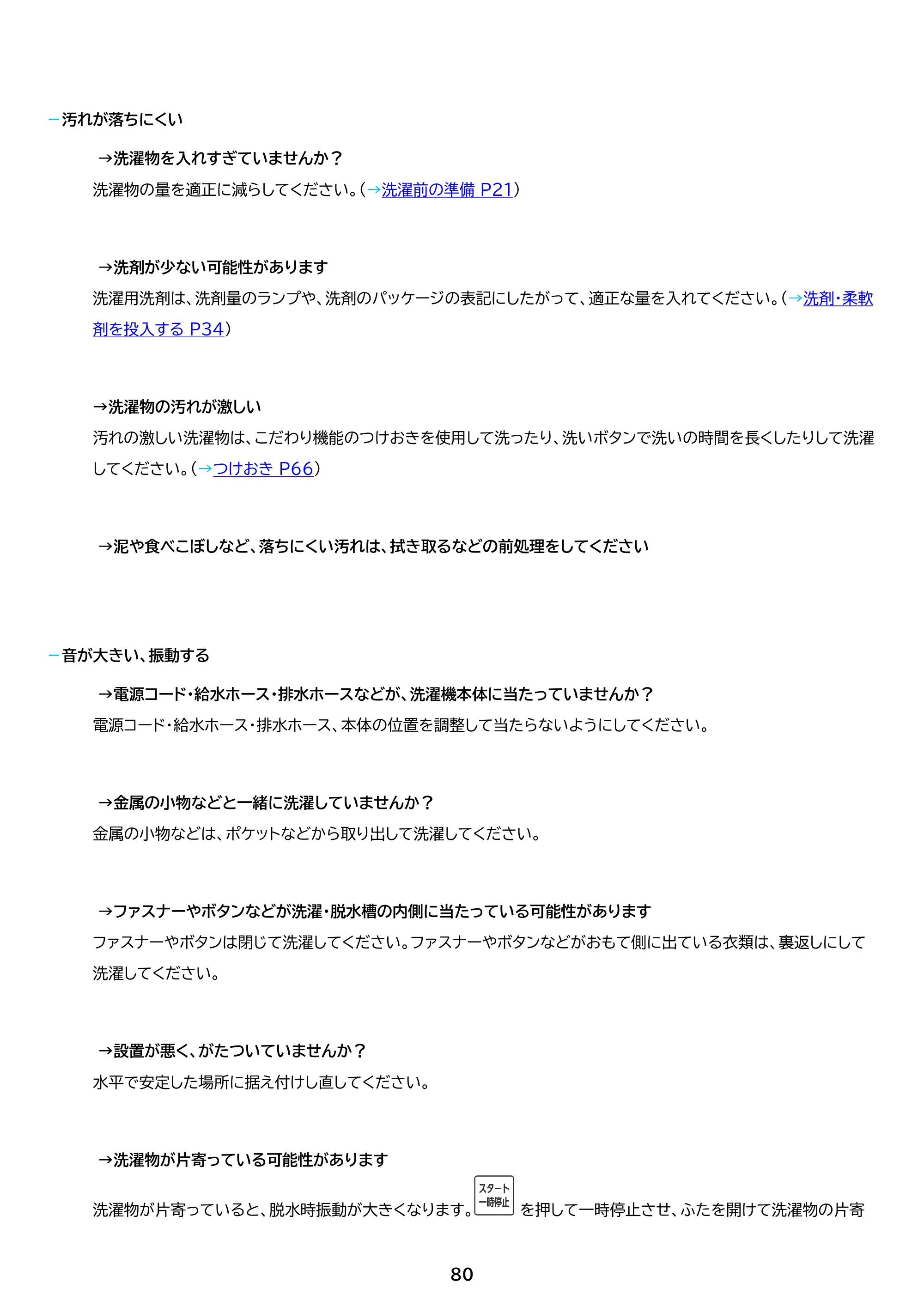 アイリスオーヤマ ITW-F803H 取扱説明書 — 原本ページ — 80ページ