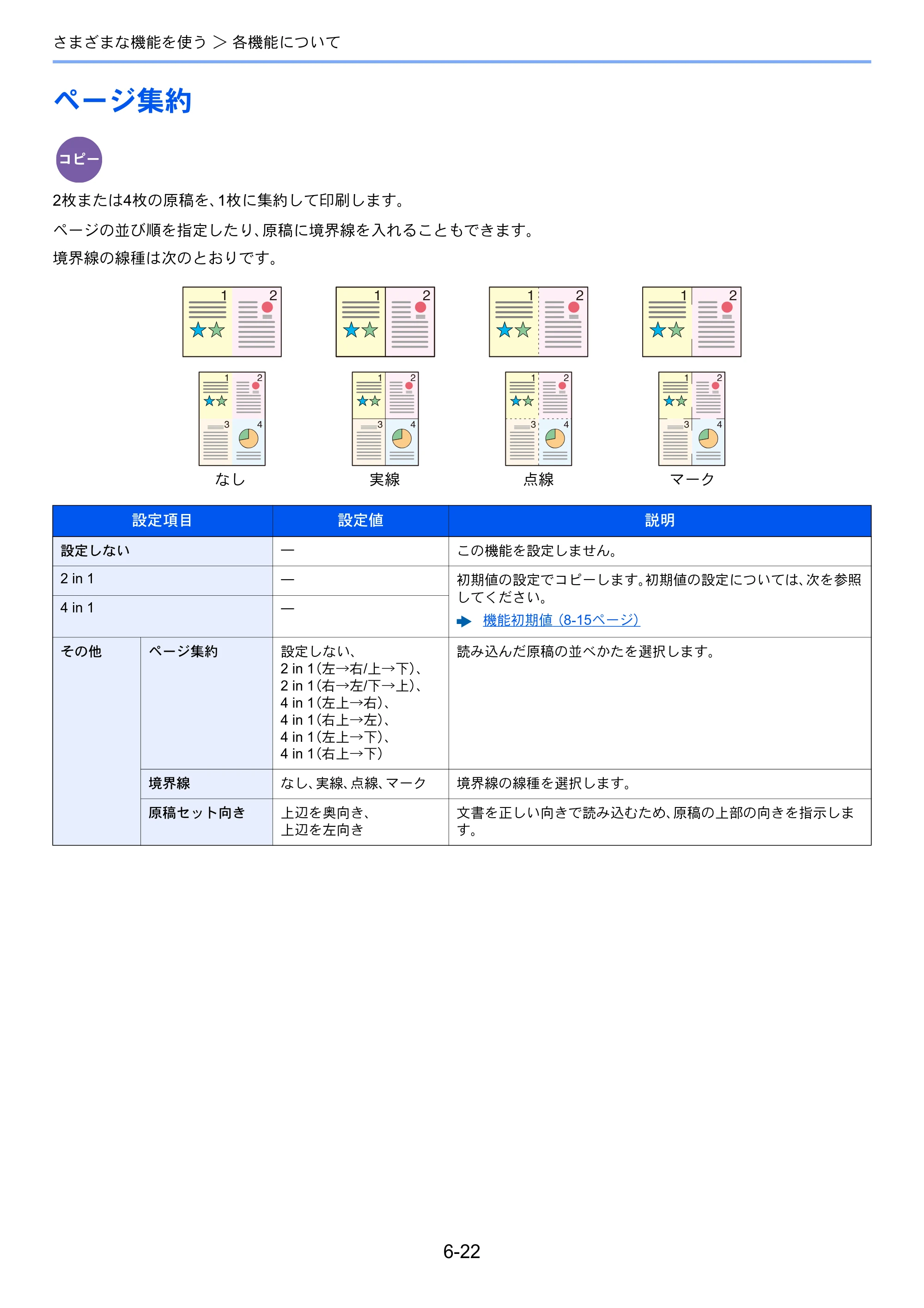 京セラ ECOSYS M6635cidn ECOSYS M6635cidn 使用説明書 — ページ集約 — 原本ページ — 250ページ