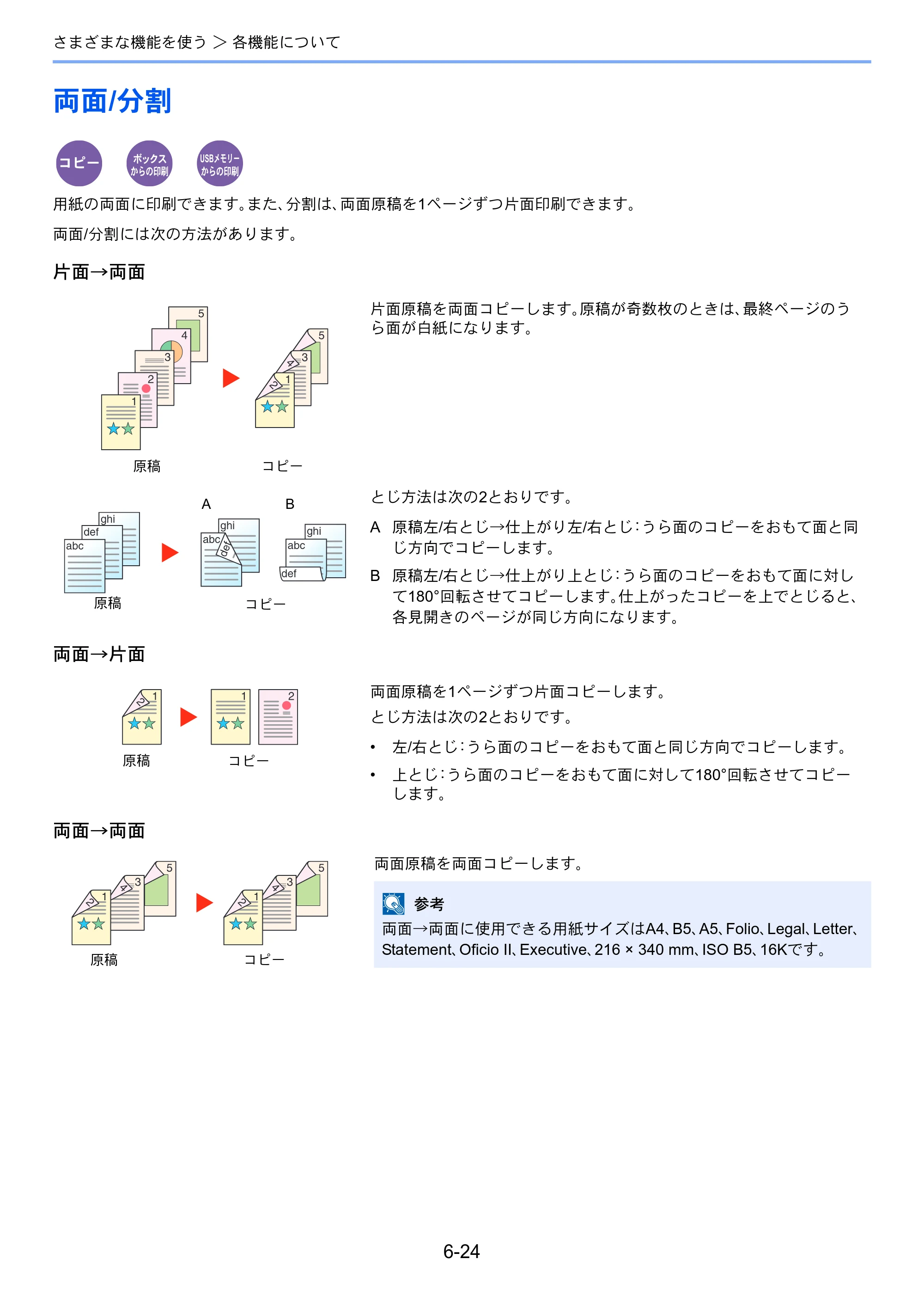 京セラ ECOSYS M6635cidn ECOSYS M6635cidn 使用説明書 — 両面/分割 — 原本ページ — 252ページ