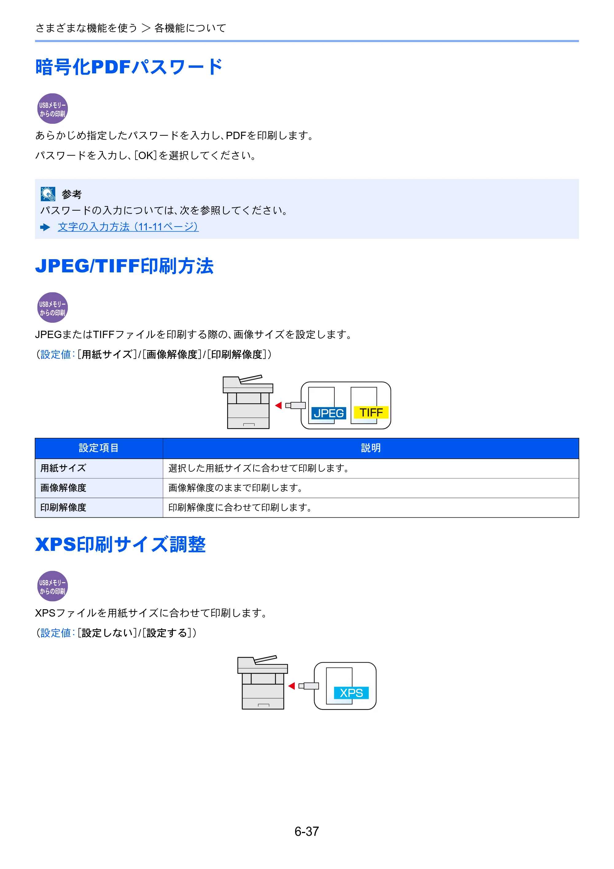 京セラ ECOSYS M6635cidn ECOSYS M6635cidn 使用説明書 — 暗号化PDFパスワード — 原本ページ — 265ページ