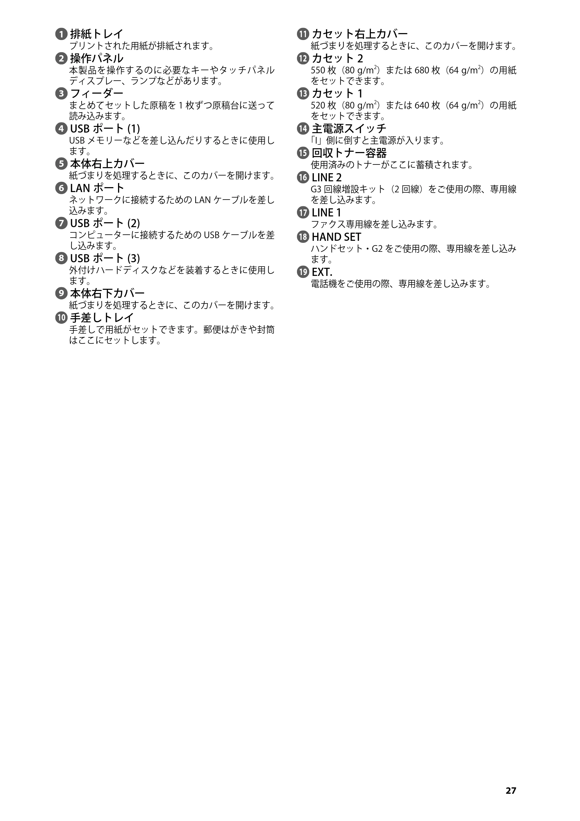キヤノン imageRUNNER ADVANCE C2230F/C2220/C2220F はじめにお読みください 2015年1月22日更新（3.58MB） — 原本ページ — 29ページ