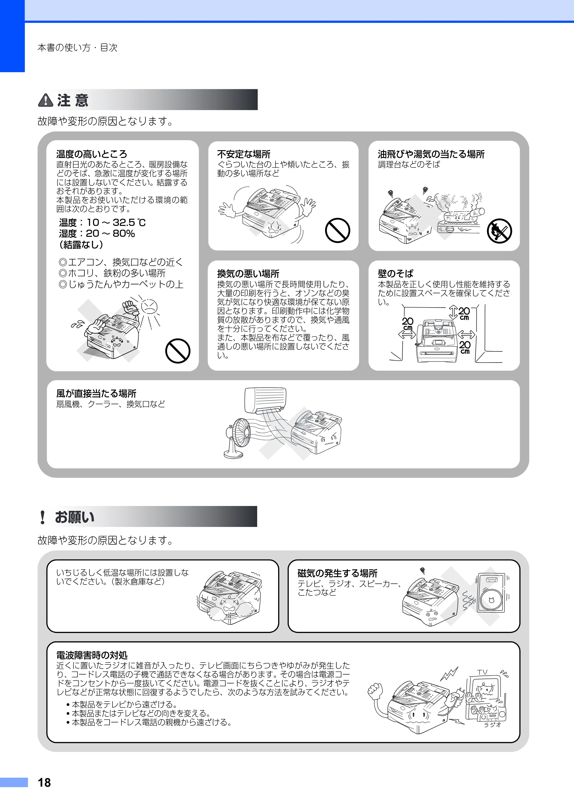 ブラザー FAX-2930 取扱説明書（本体） — 原本ページ — 18ページ