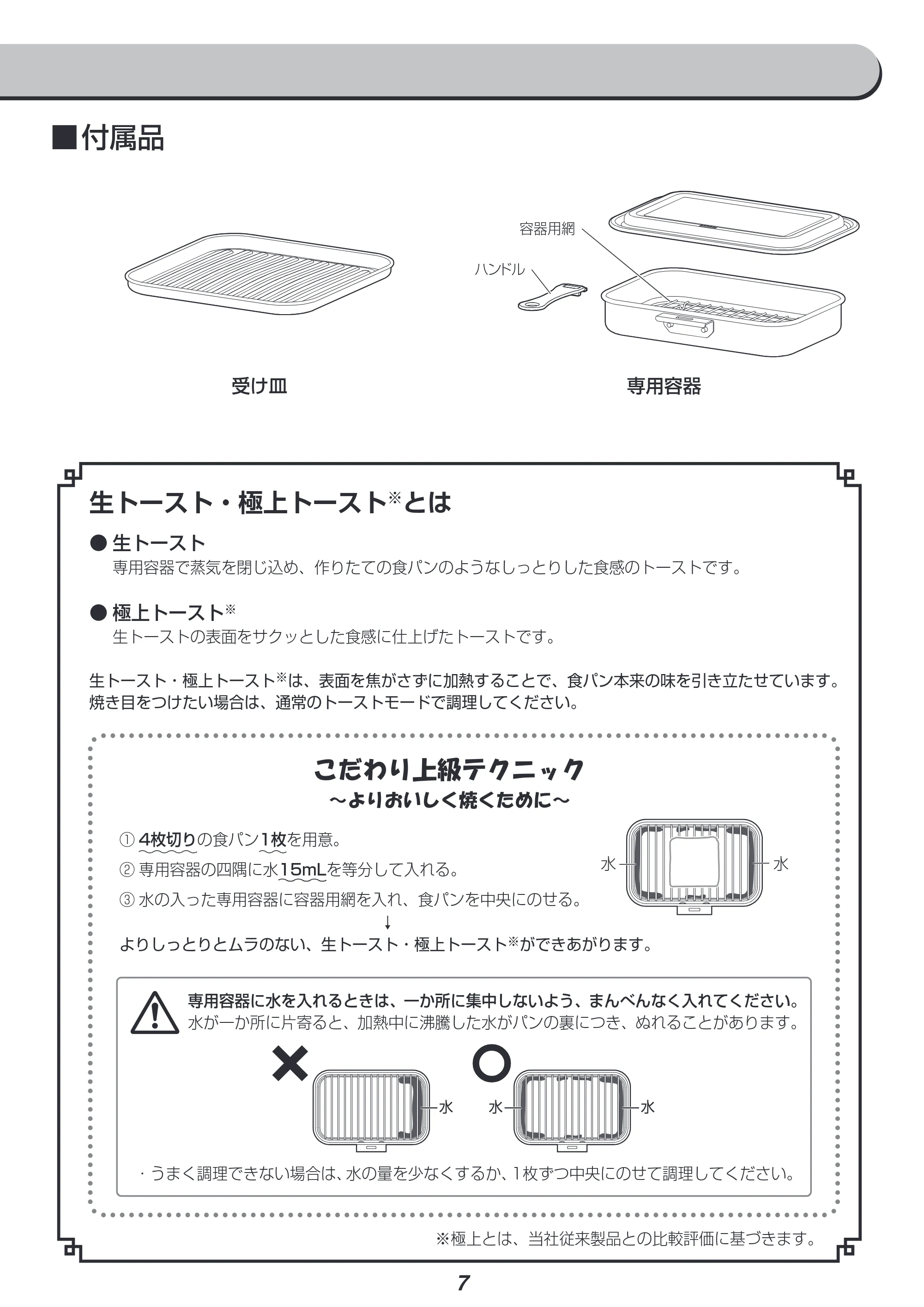 アイリスオーヤマ MOT-401 取扱説明書 — 原本ページ — 7ページ