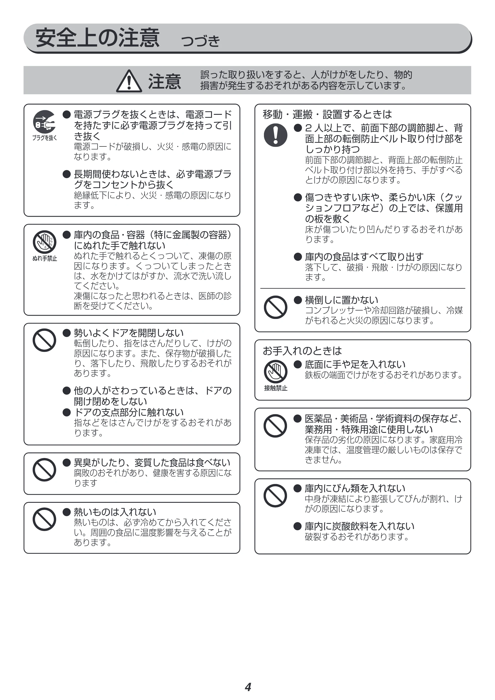アイリスオーヤマ IUSD-18A 取扱説明書 — 原本ページ — 4ページ