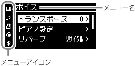 ヤマハ CLP-785 / CLP-775 / CLP-745 CLP-785/CLP-775/CLP-745/CLP-735 取扱説明書 — 詳細設定編(メニュー画面) — 図版 83-2 — 83ページ