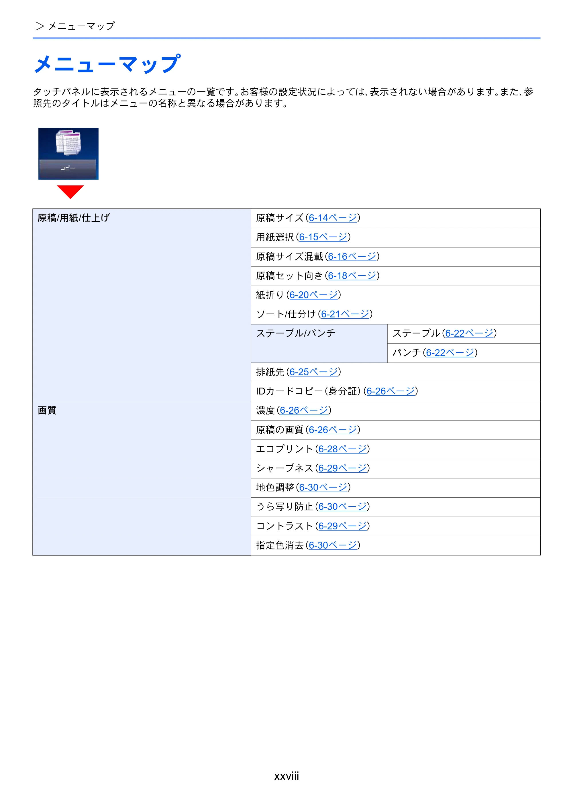 京セラ TASKalfa 7003i / TASKalfa 9003i TASKalfa9003i/7003i 使用説明書 — 原本ページ — 30ページ