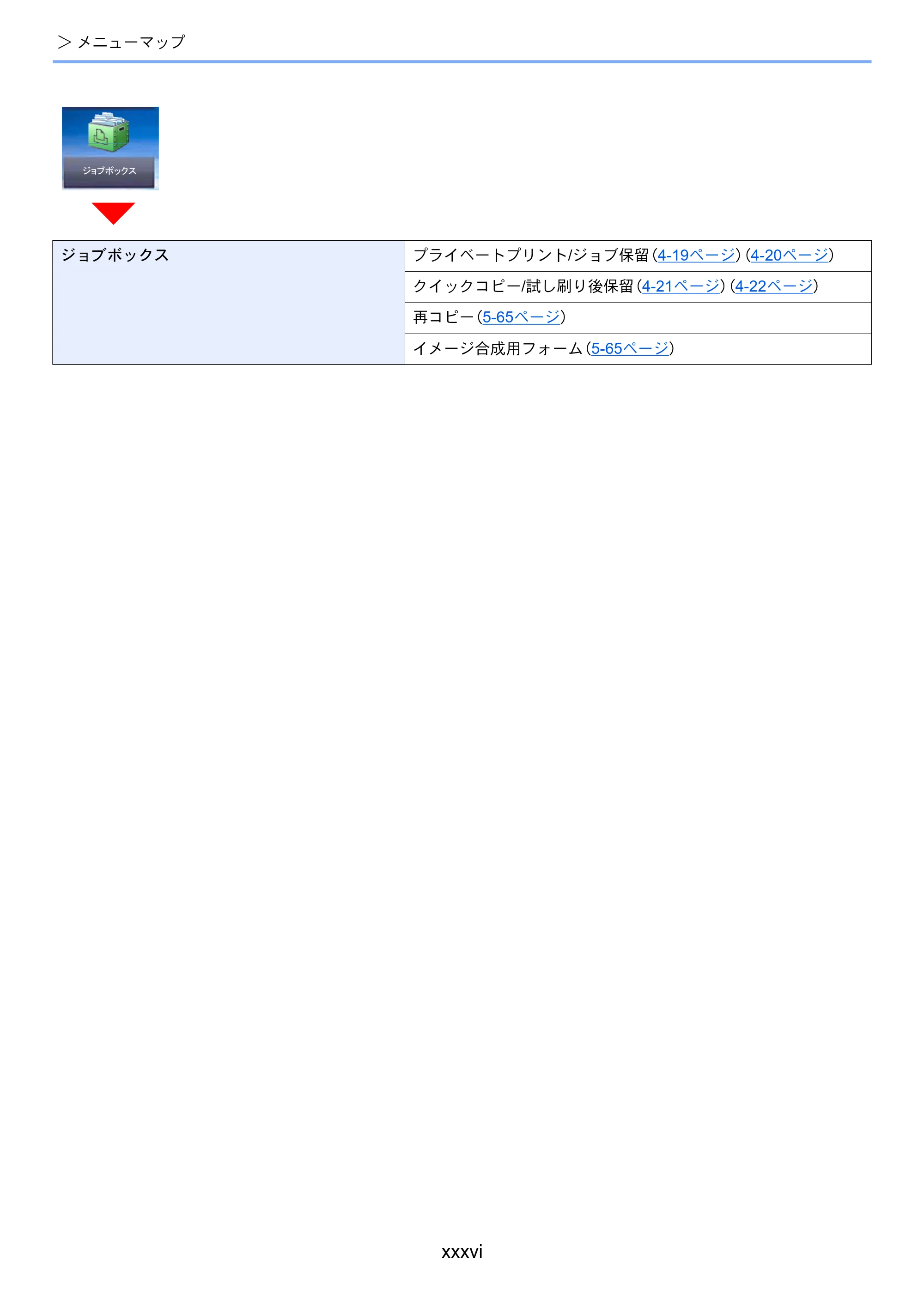 京セラ TASKalfa 7003i / TASKalfa 9003i TASKalfa9003i/7003i 使用説明書 — 原本ページ — 38ページ