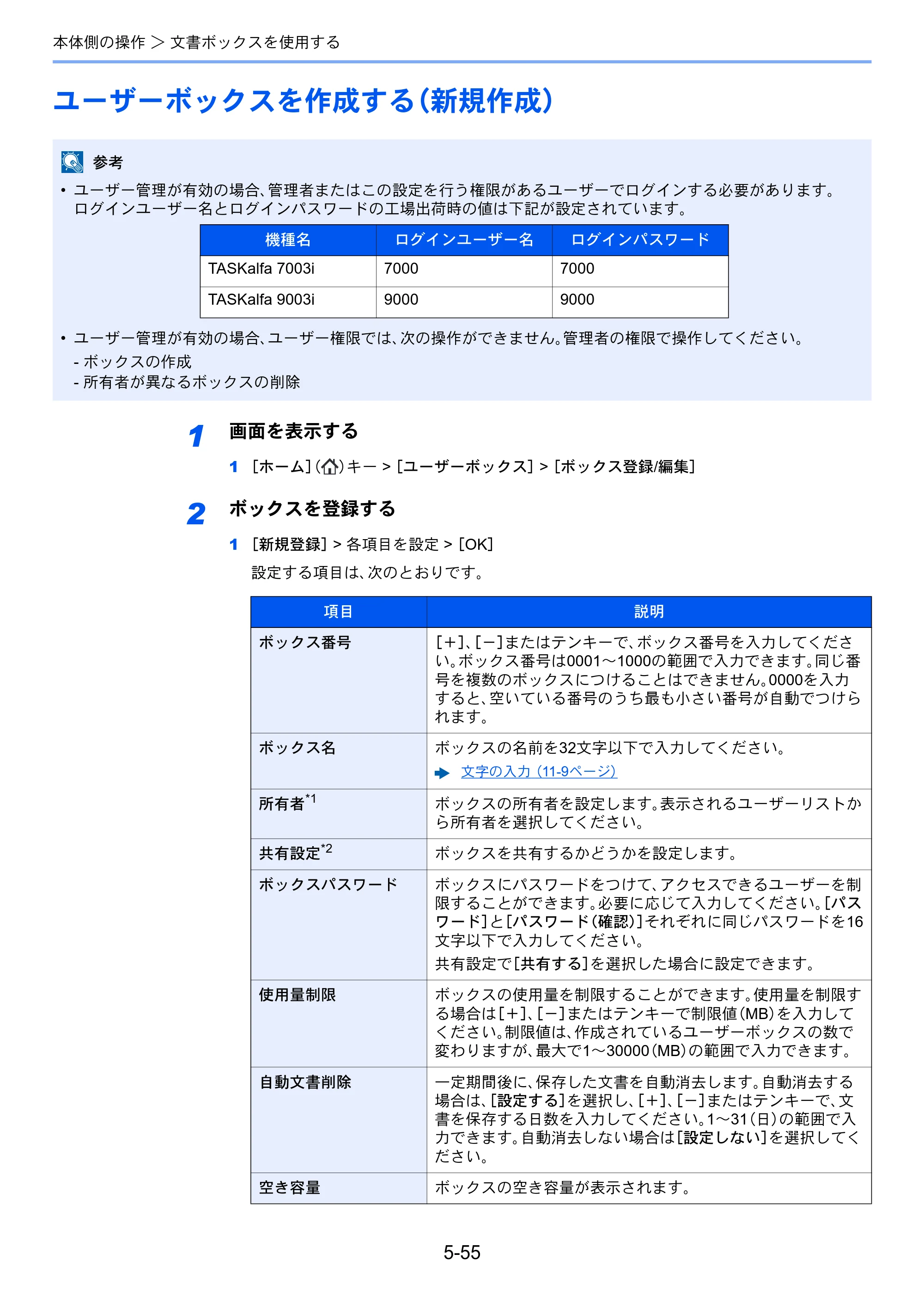 京セラ TASKalfa 7003i / TASKalfa 9003i TASKalfa9003i/7003i 使用説明書 — 原本ページ — 267ページ