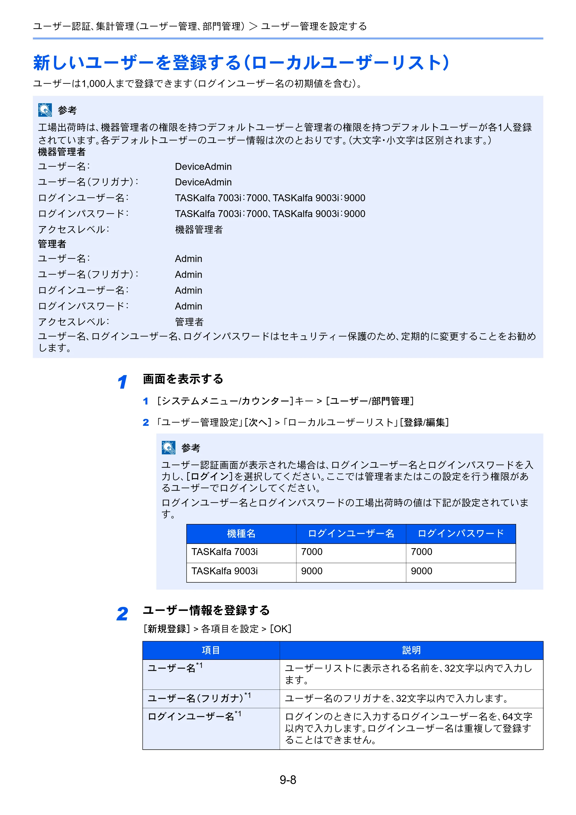 京セラ TASKalfa 7003i / TASKalfa 9003i TASKalfa9003i/7003i 使用説明書 — 原本ページ — 459ページ