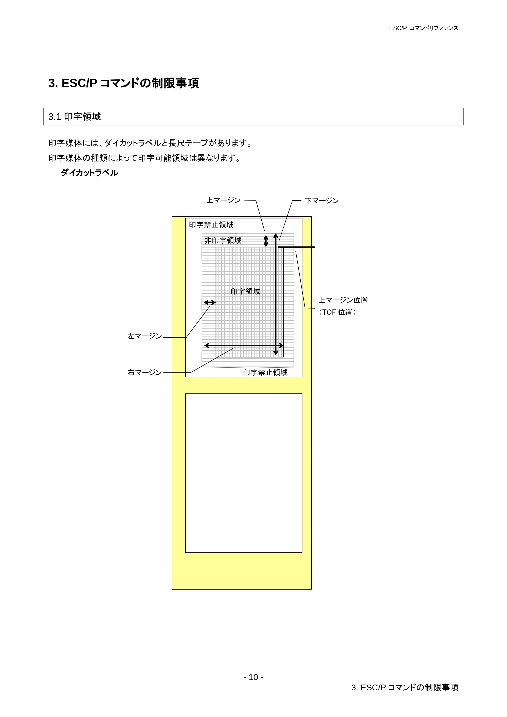 ブラザー RJ-3050 / RJ-3050Ai / RJ-3150 ESC/Pコマンドリファレンス — 3.3.2 ビットマップ、バーコード、転送イメージ — 原本ページ — 16ページ
