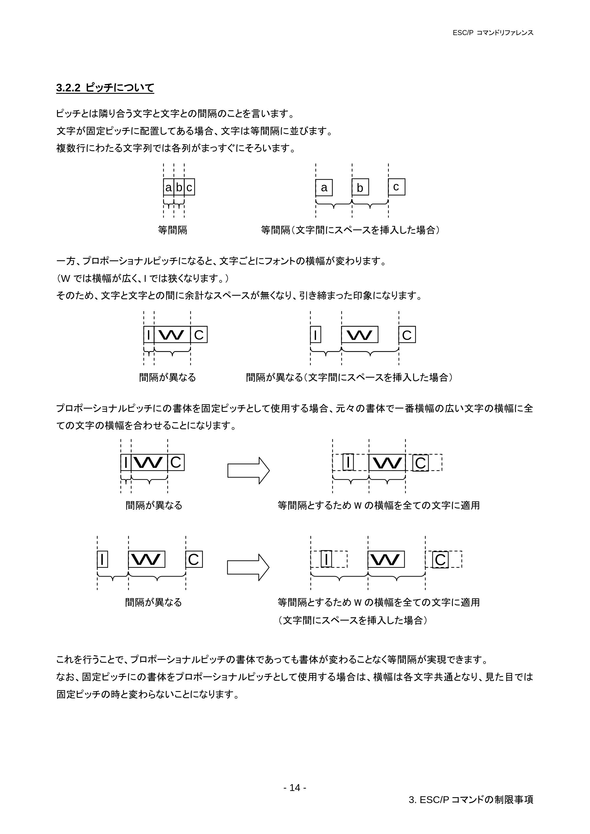 ブラザー RJ-3050 / RJ-3050Ai / RJ-3150 ESC/Pコマンドリファレンス — 原本ページ — 20ページ