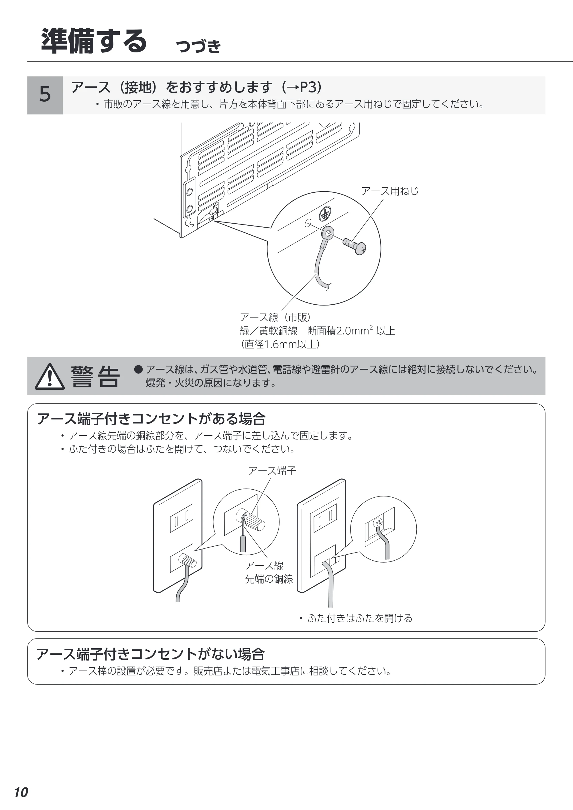 アイリスオーヤマ IUSN-7A 取扱説明書 — 原本ページ — 10ページ