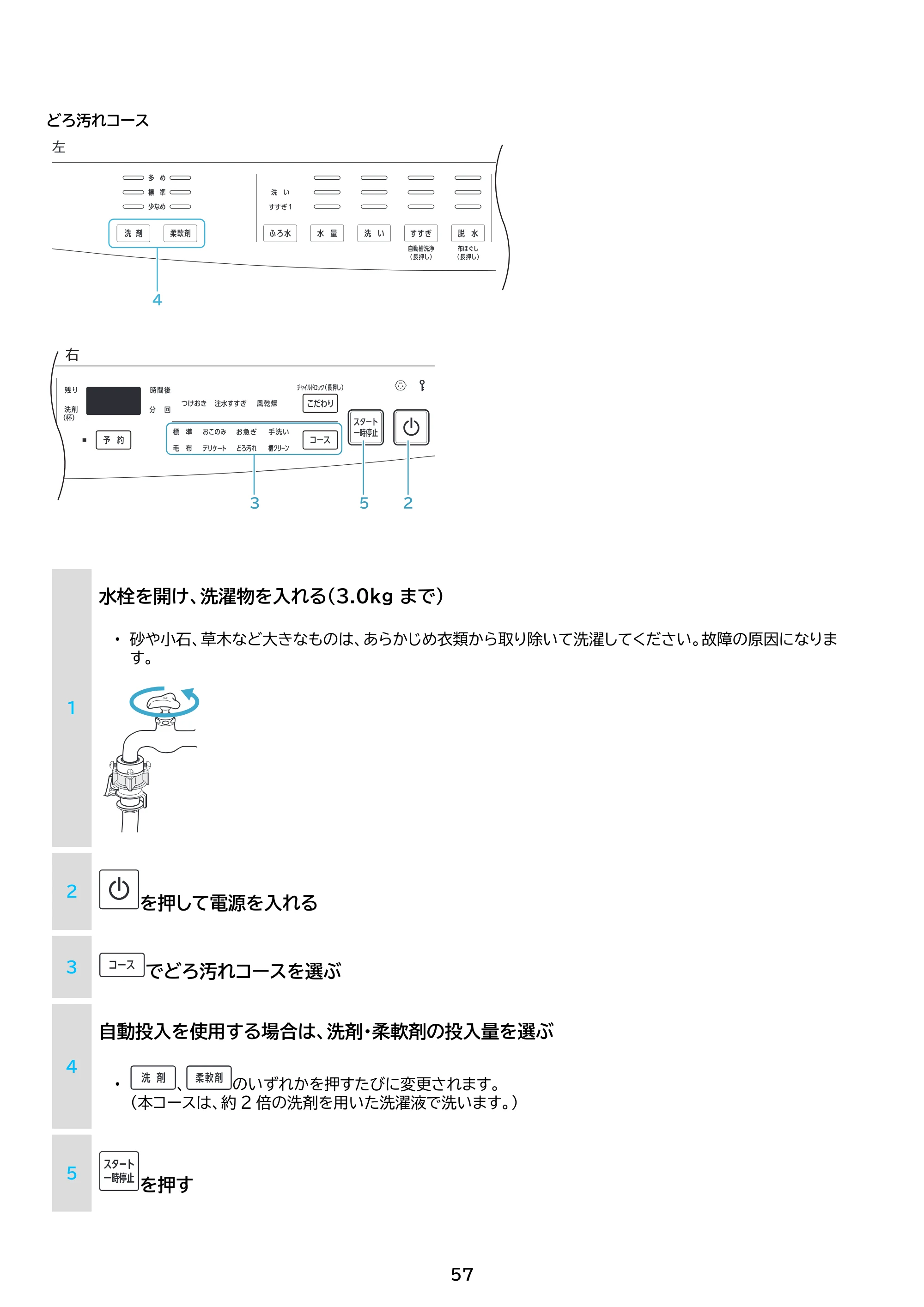 アイリスオーヤマ TCW-105A02 取扱説明書 — 原本ページ — 57ページ