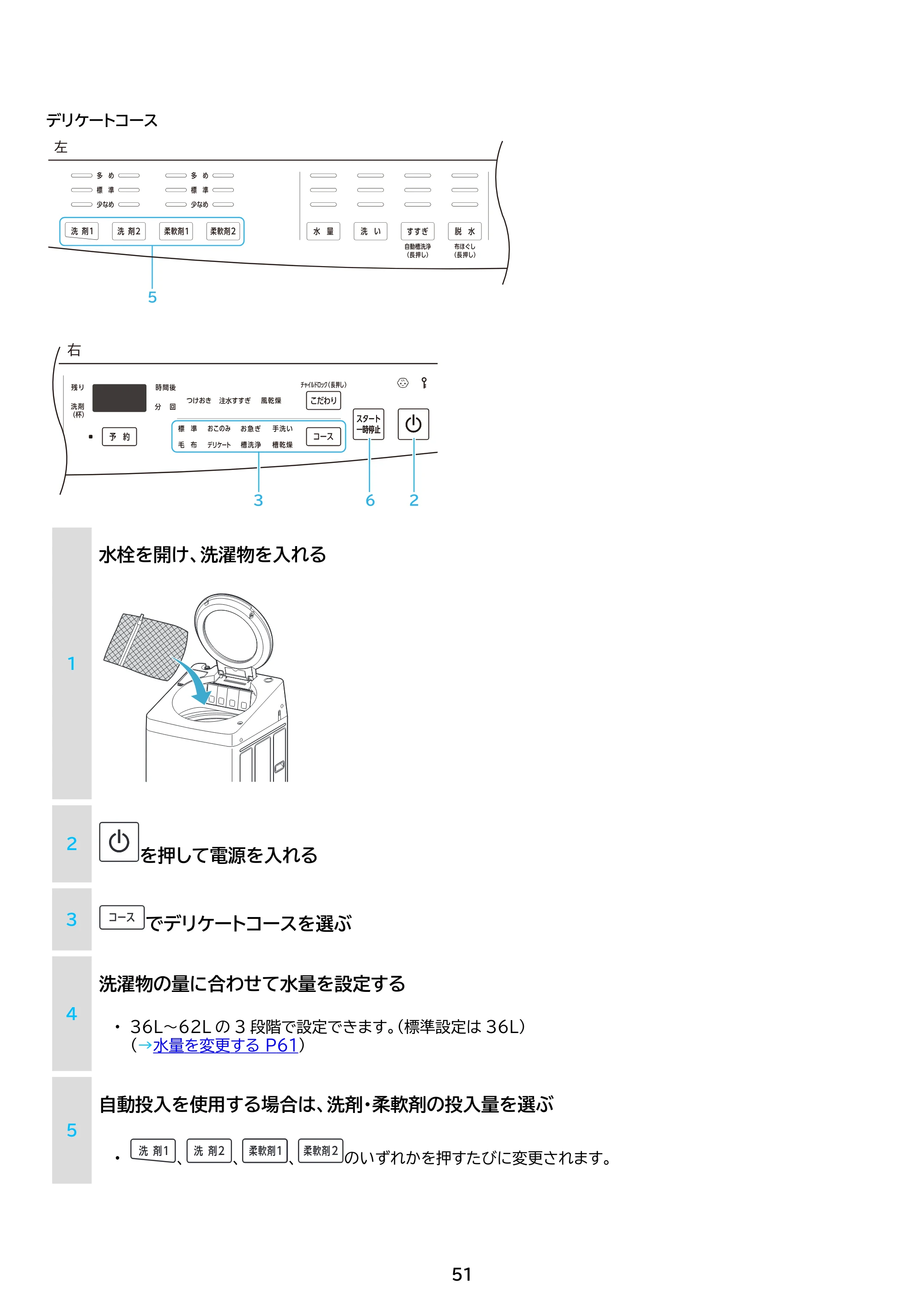 アイリスオーヤマ TCW-100A02 取扱説明書 — 原本ページ — 51ページ