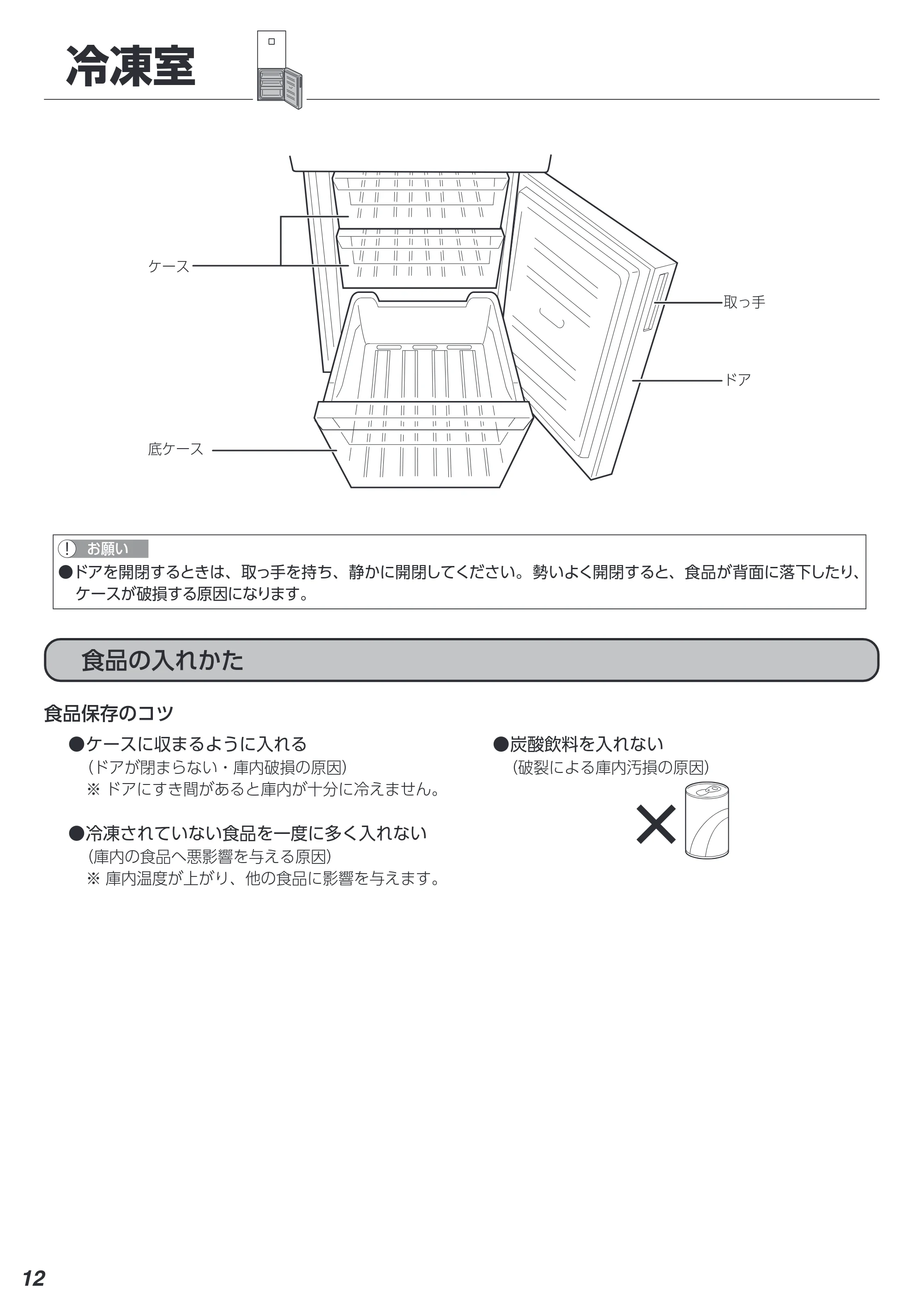アイリスオーヤマ IRSN-15B 取扱説明書 — 原本ページ — 12ページ