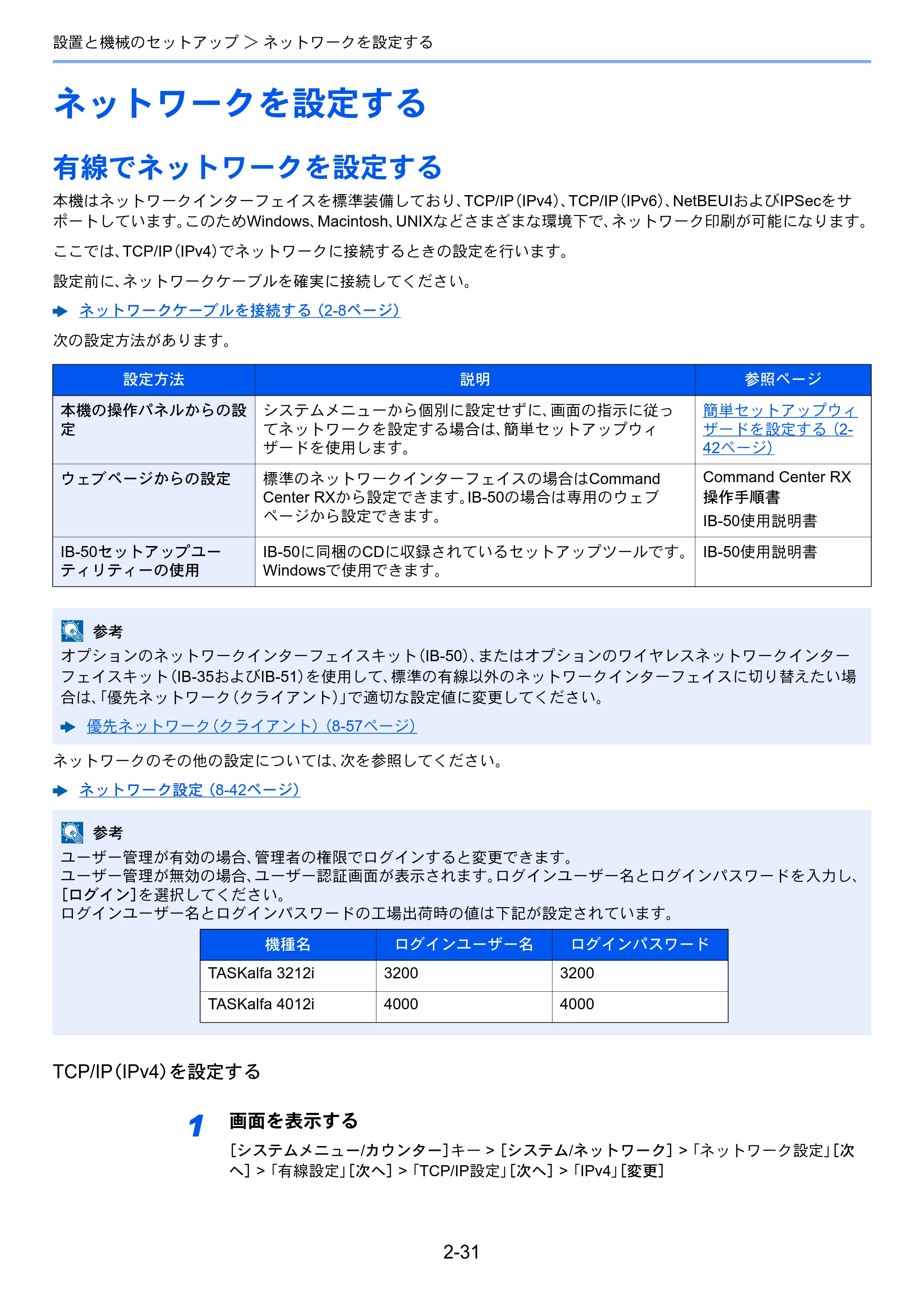 京セラ TASKalfa 3212i / TASKalfa 4012i TASKalfa 4012i/3212i 使用説明書 — 原本ページ — 96ページ