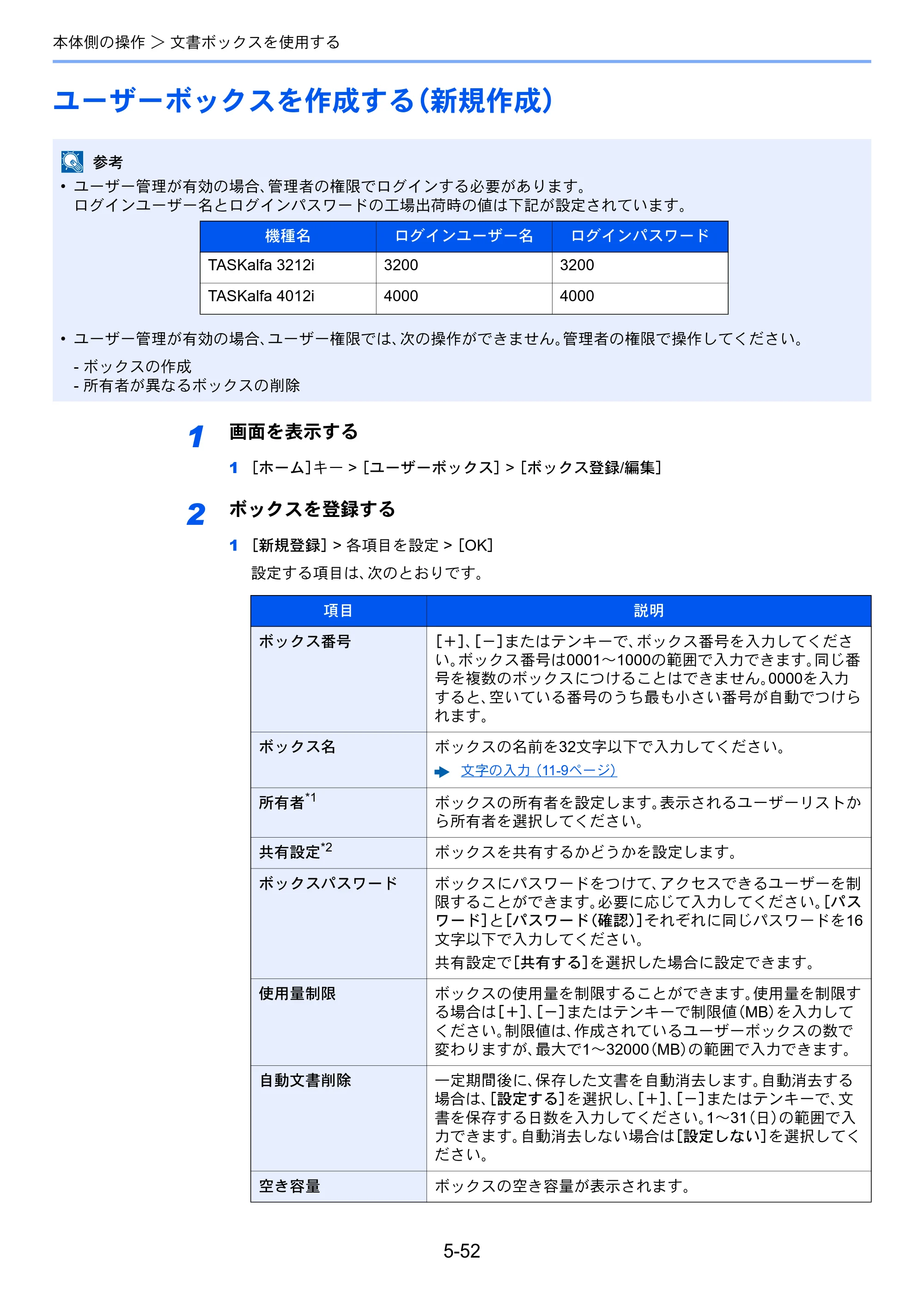 京セラ TASKalfa 3212i / TASKalfa 4012i TASKalfa 4012i/3212i 使用説明書 — 原本ページ — 246ページ