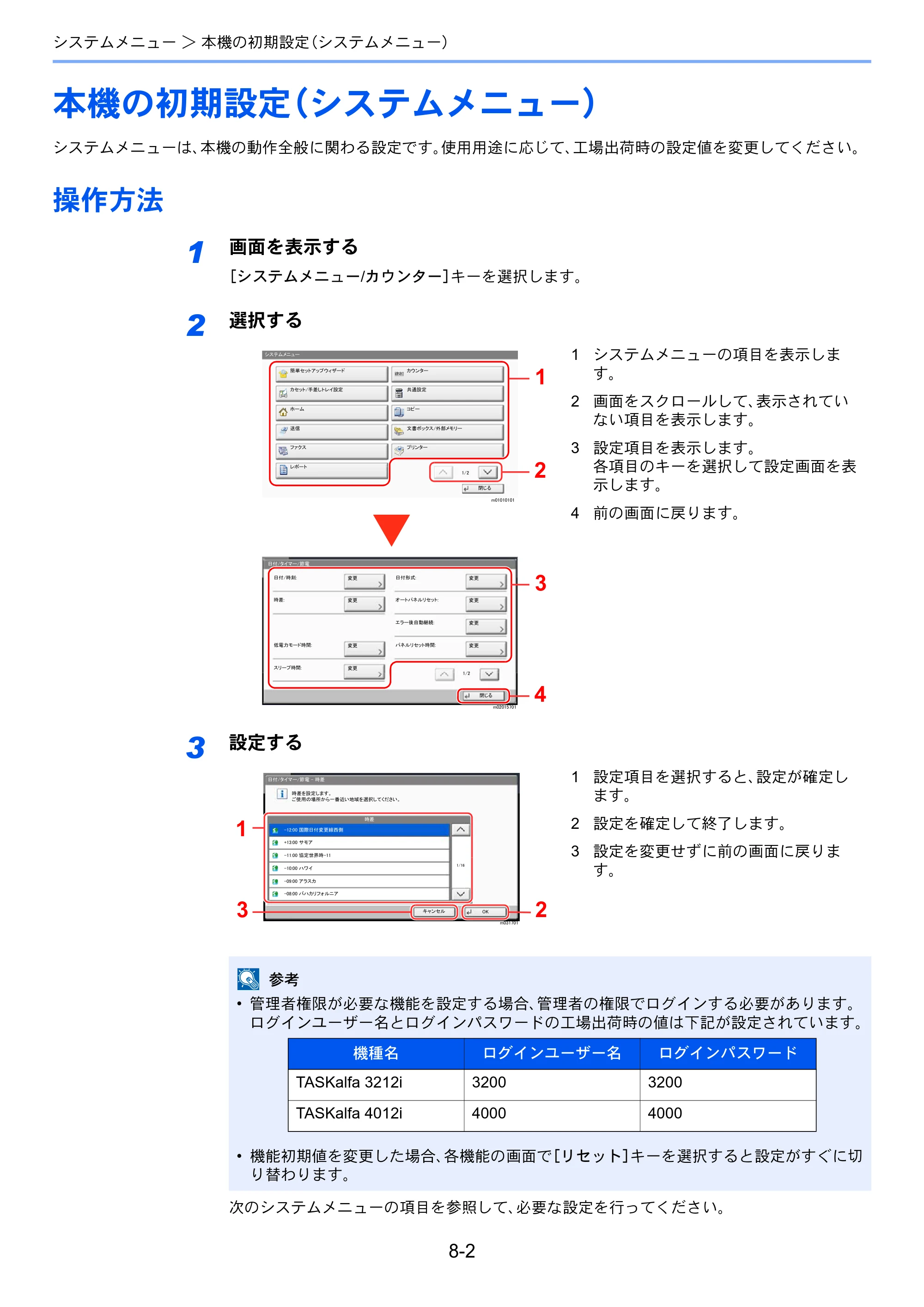 京セラ TASKalfa 3212i / TASKalfa 4012i TASKalfa 4012i/3212i 使用説明書 — 原本ページ — 353ページ
