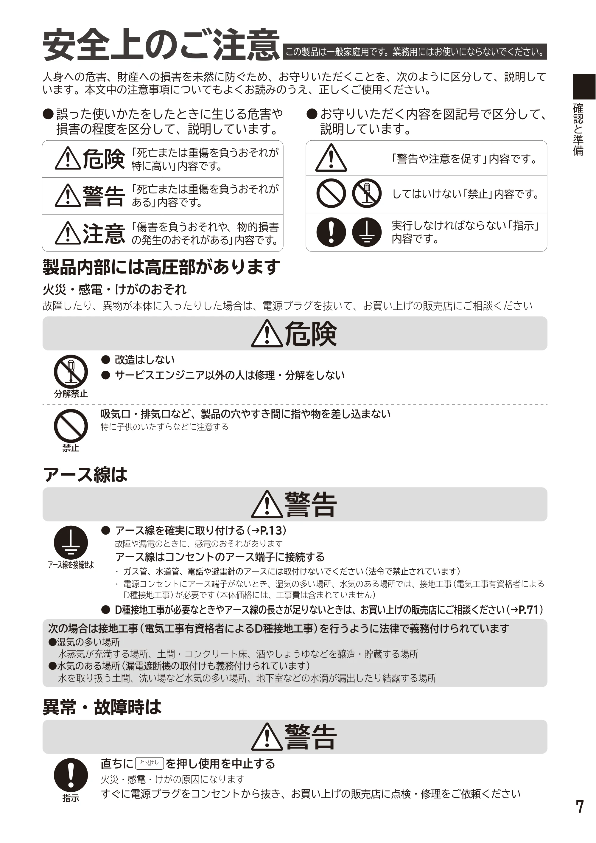 日立 MRO-S7D 取扱説明書 — 原本ページ — 7ページ