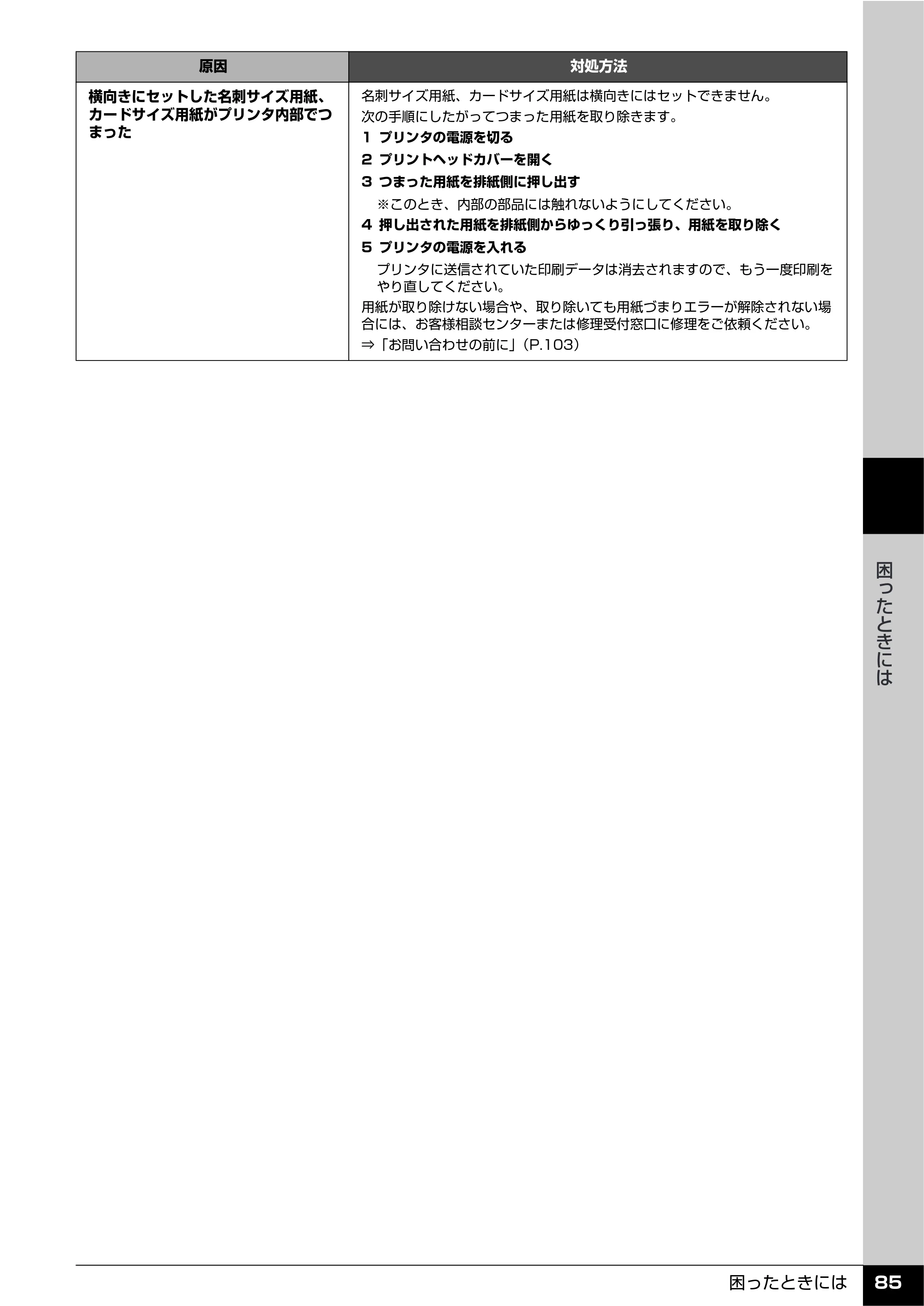 キヤノン PIXUS iP100 操作ガイド 使用説明書 （PDF形式／11.07Mバイト） — 原本ページ — 87ページ