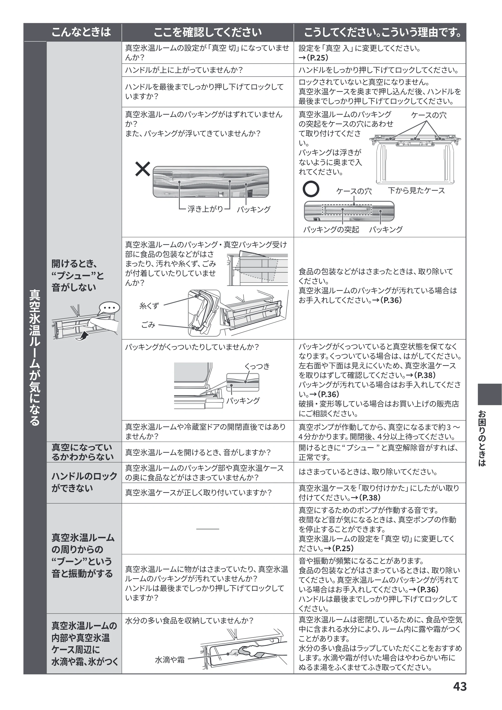 日立 R-HZC62Y / R-HZC54Y 取扱説明書 — 原本ページ — 43ページ