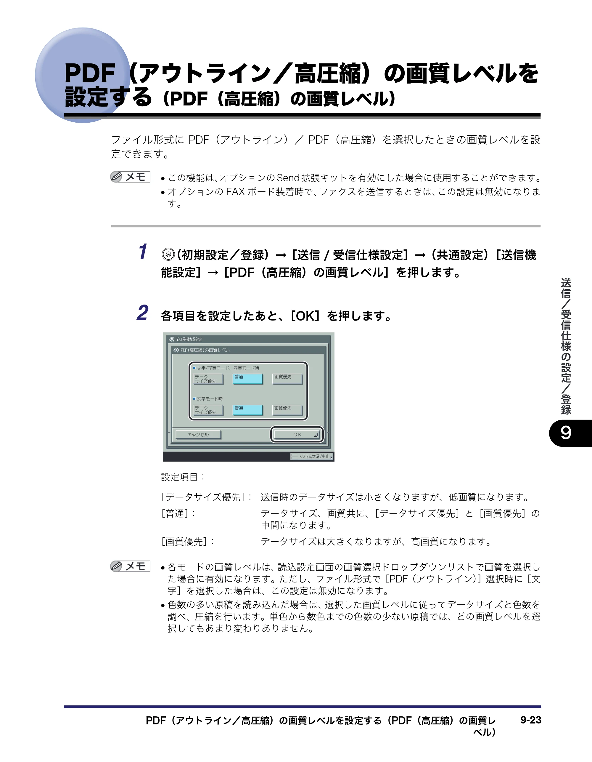 キヤノン iR C6880N/C5880N 送信／ファクスガイド （PDF形式／25.27Mバイト） — 原本ページ — 253ページ