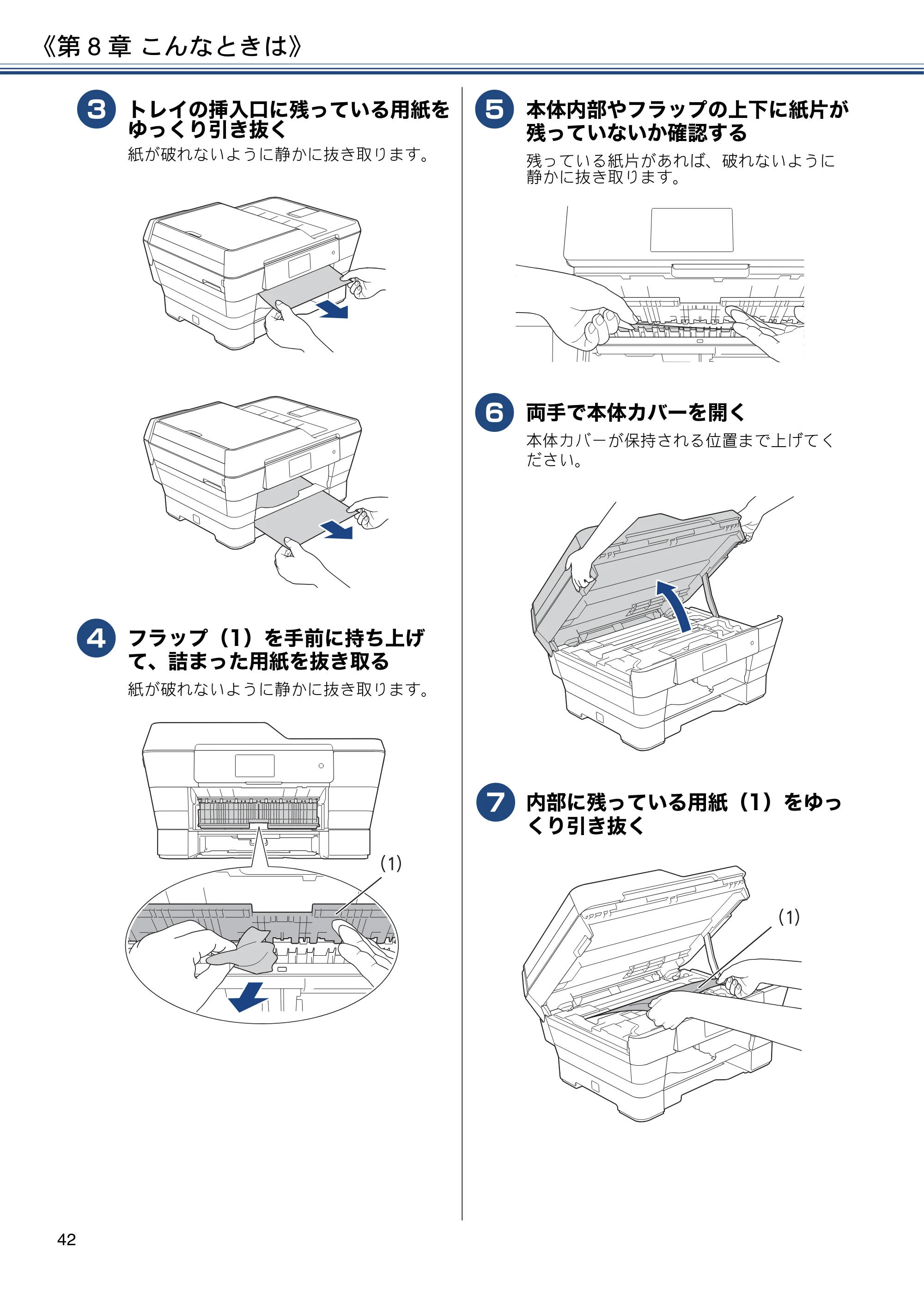 ブラザー MFC-J6973CDW ユーザーズガイド ～基本編～ — 原本ページ — 42ページ