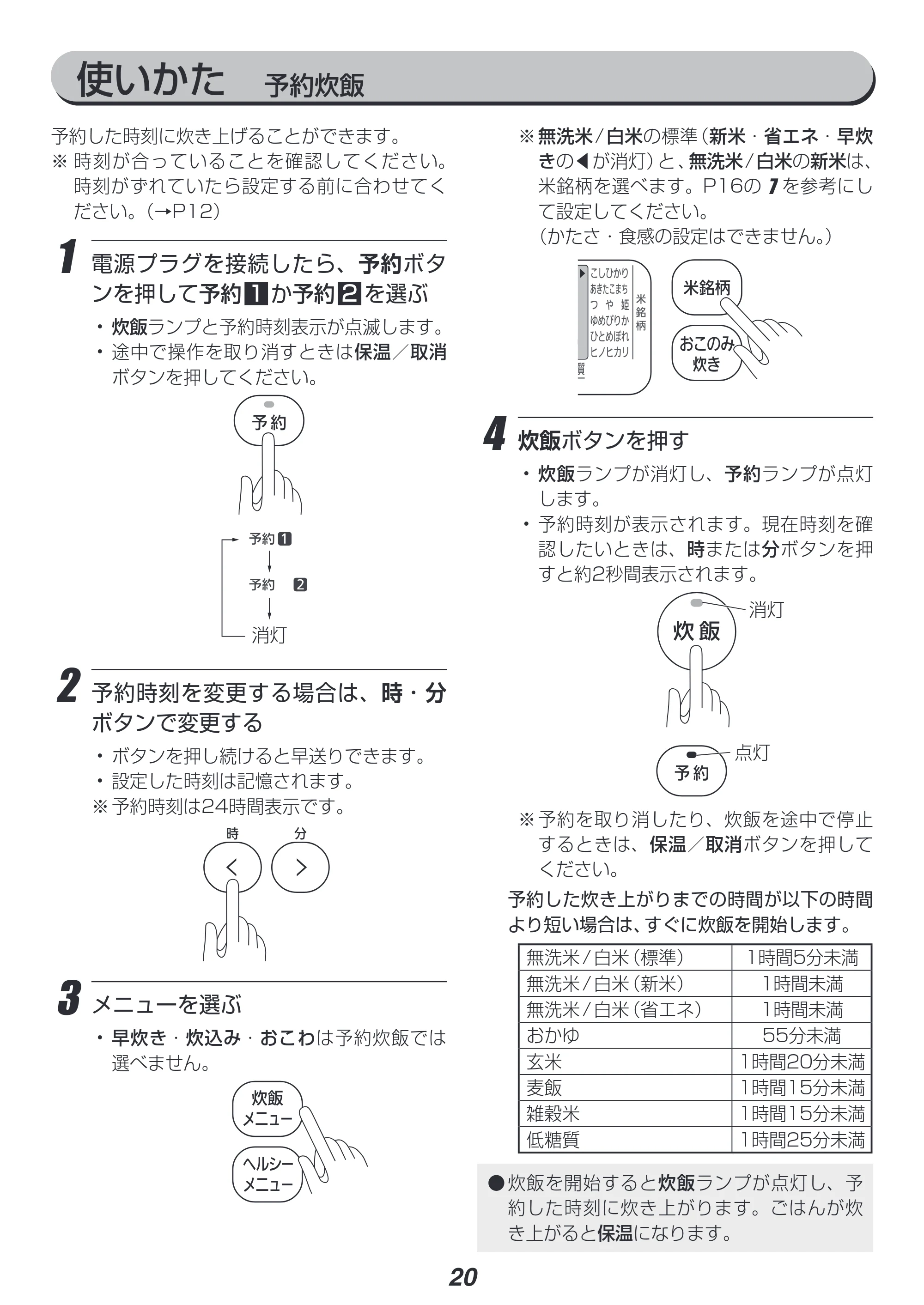 アイリスオーヤマ WLRC-IK30 取扱説明書 — 原本ページ — 20ページ
