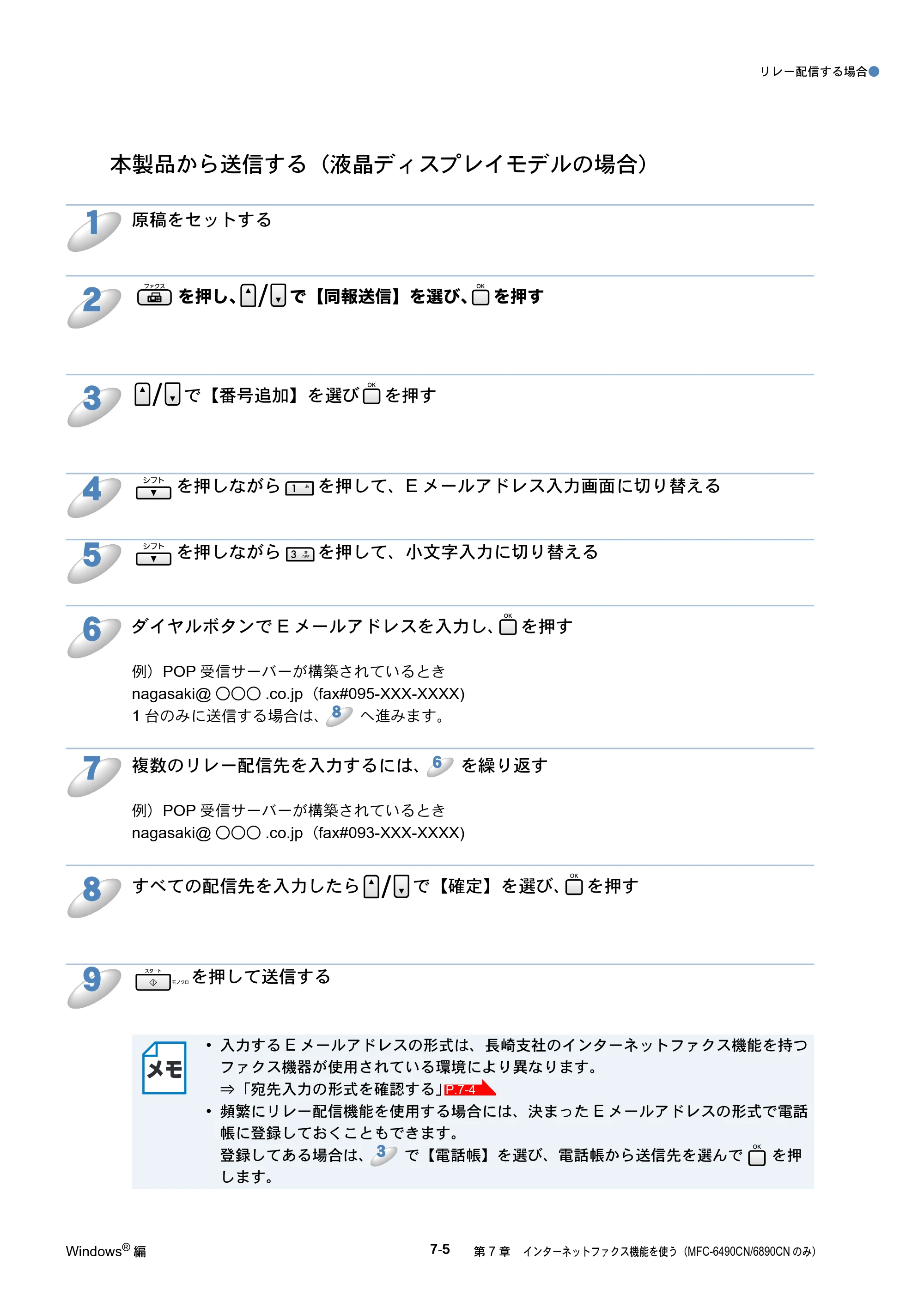 ブラザー DCP-535CN / MFC-490CN / MFC-5890CN ネットワーク取扱説明書 — 原本ページ — 152ページ